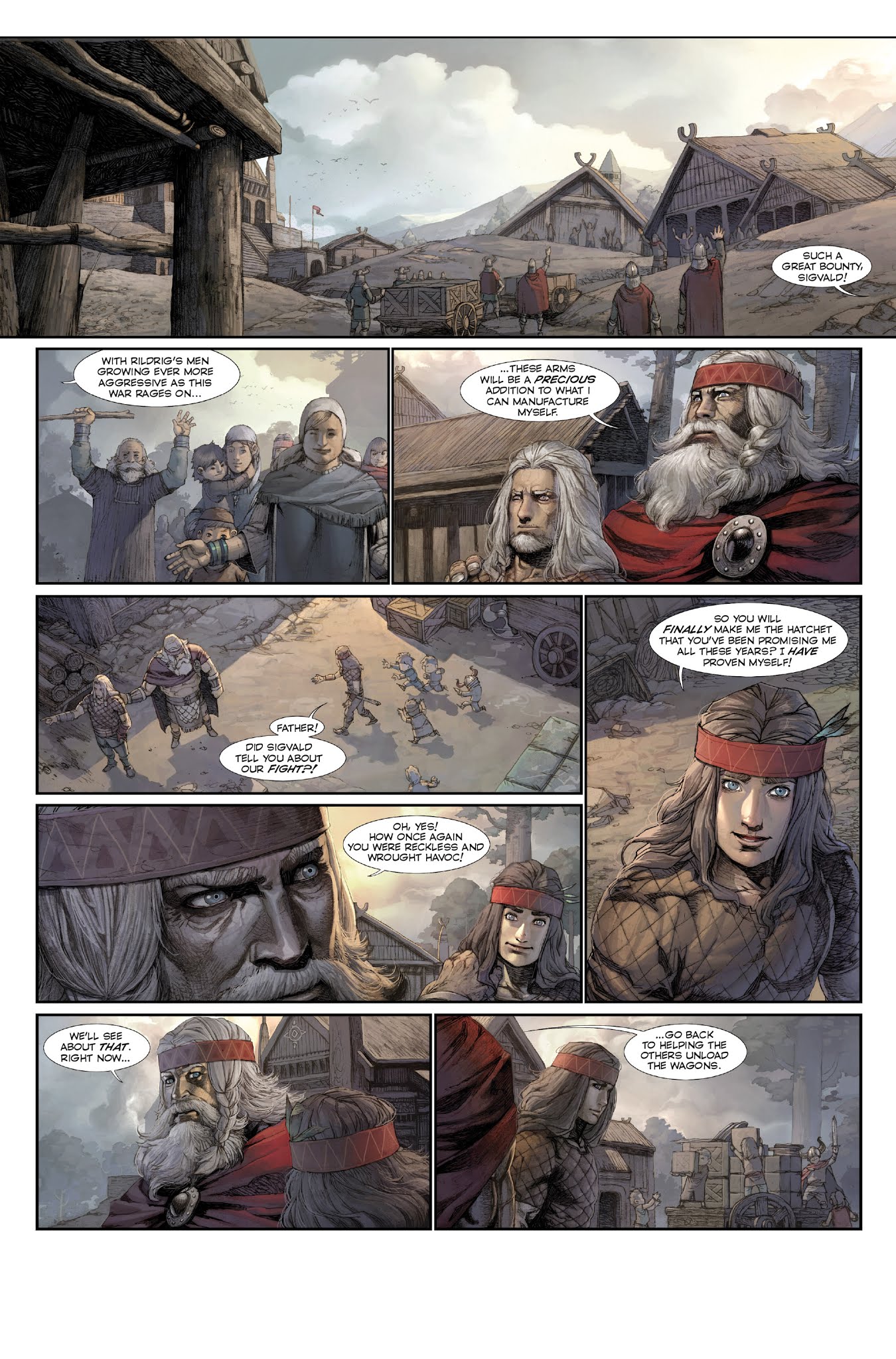 Read online Konungar: War of Crowns comic -  Issue #1 - 25