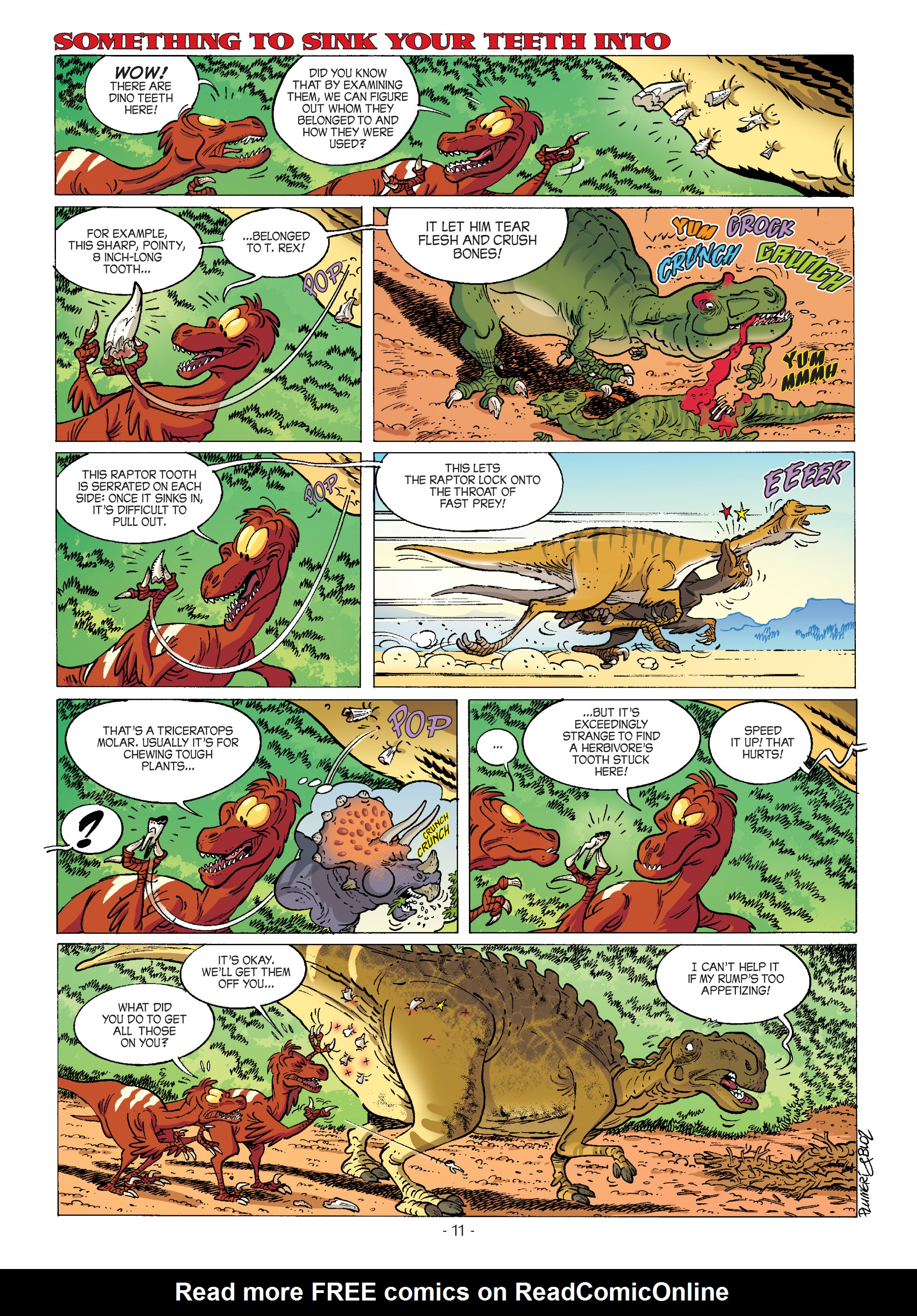 Read online Dinosaurs (2014) comic -  Issue #3 - 12