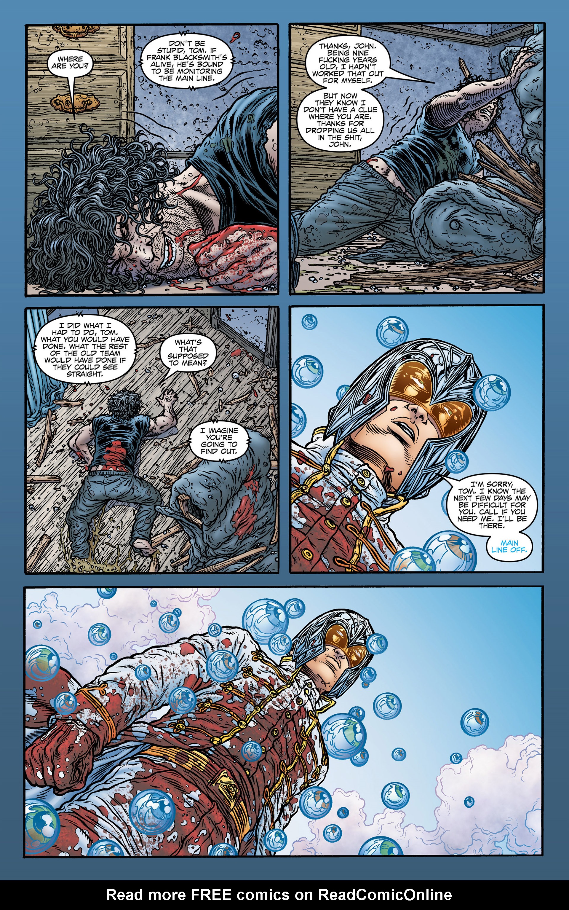 Read online Black Summer comic -  Issue #1 - 18