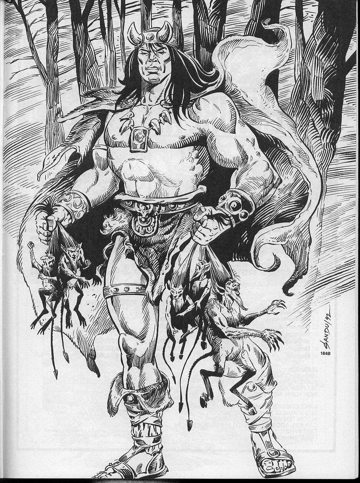 Read online The Savage Sword Of Conan comic -  Issue #202 - 43