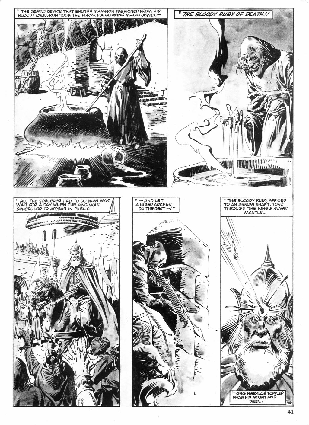 Read online The Savage Sword Of Conan comic -  Issue #98 - 41