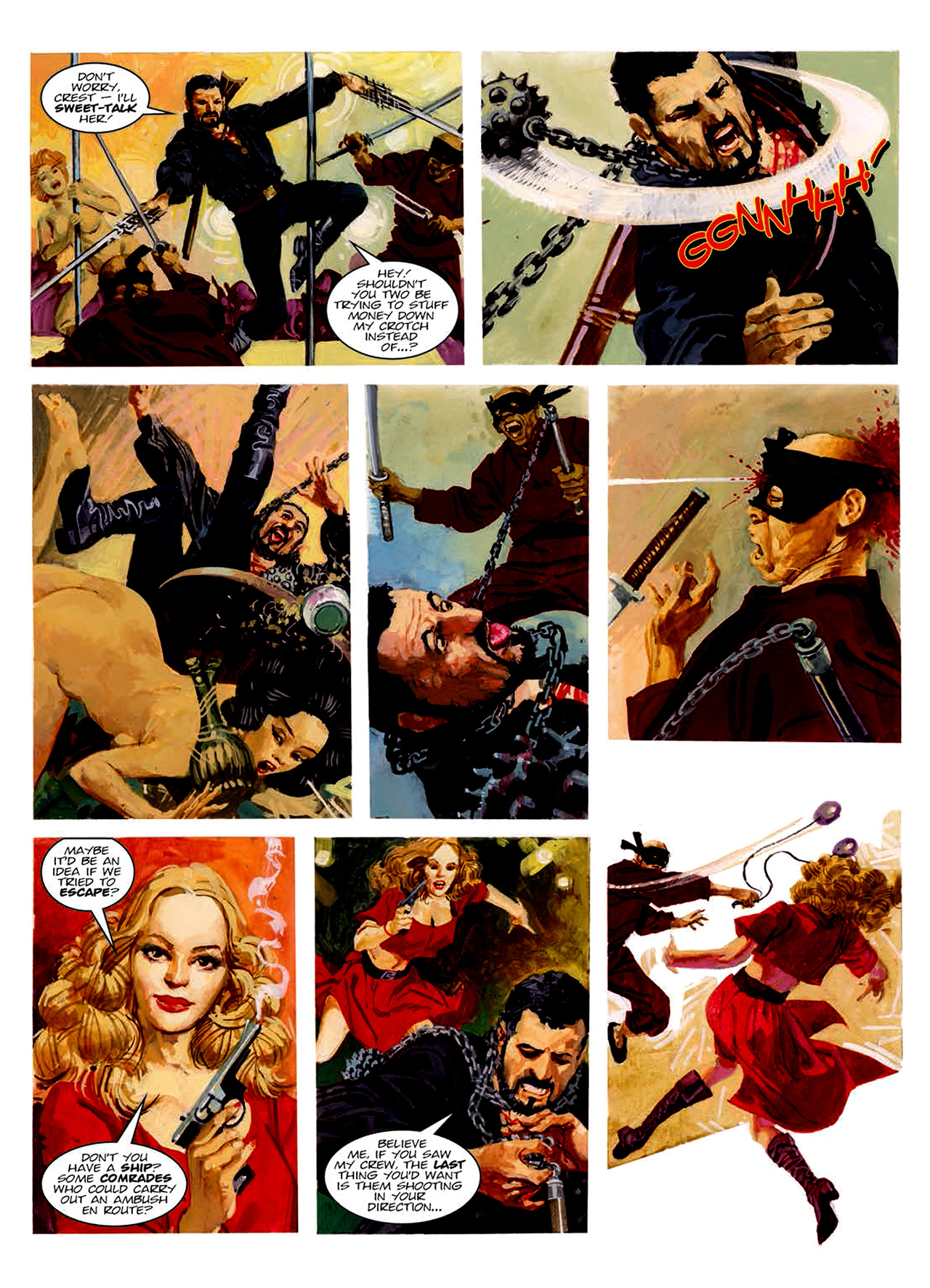 Read online Nikolai Dante comic -  Issue # TPB 6 - 165