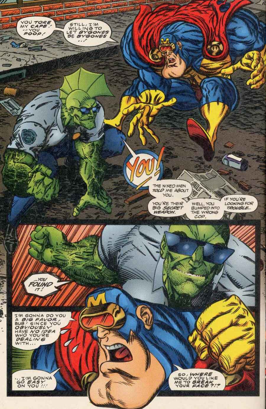 Read online Savage Dragon vs. Savage Megaton Man comic -  Issue # Full - 12