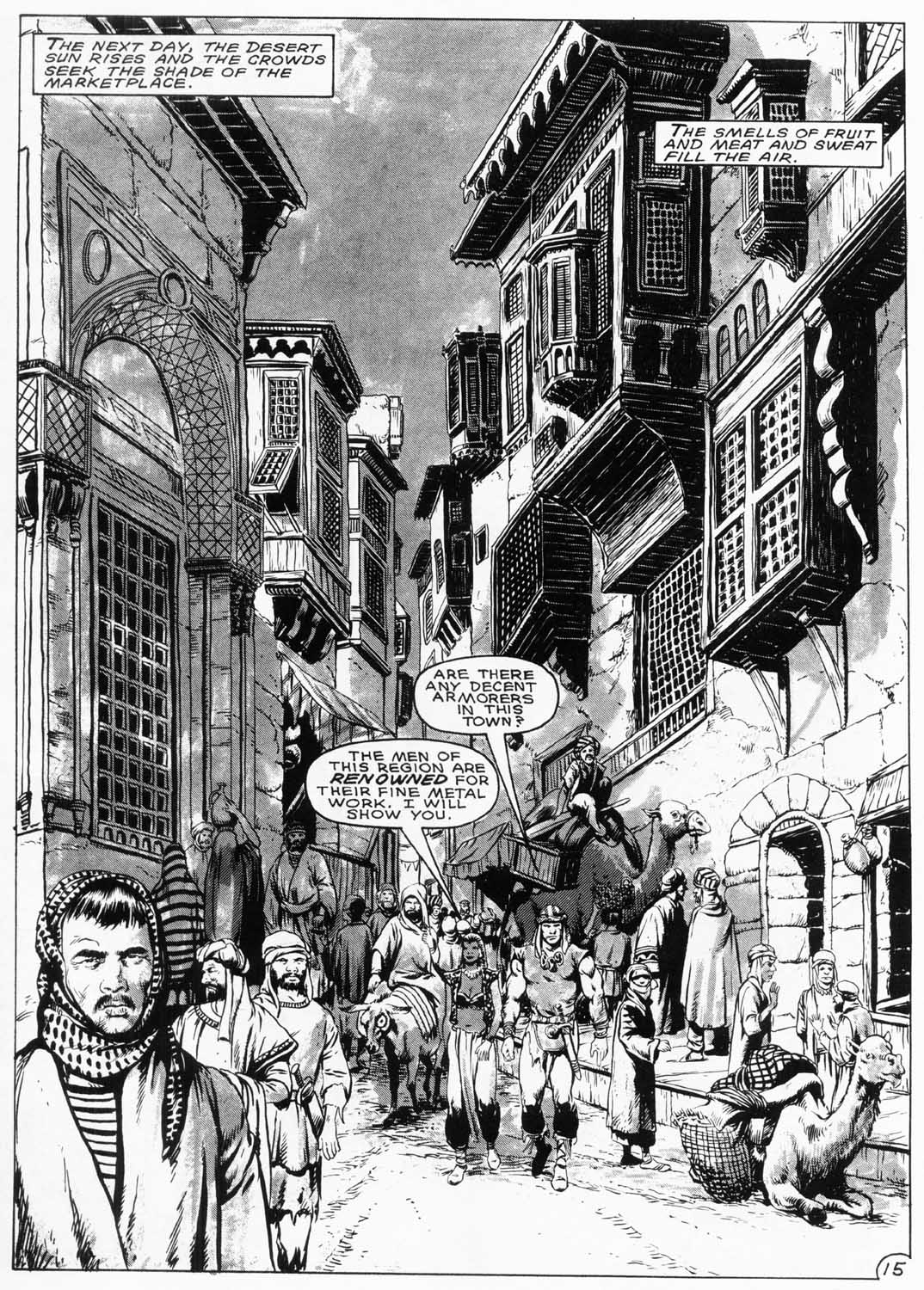 Read online The Savage Sword Of Conan comic -  Issue #153 - 19