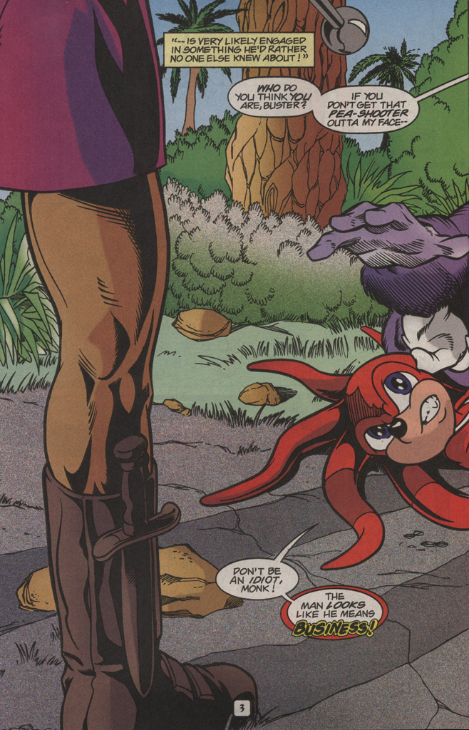 Read online Knuckles the Echidna comic -  Issue #31 - 6