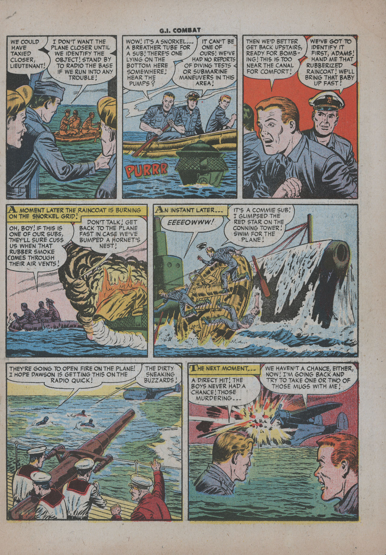 Read online G.I. Combat (1952) comic -  Issue #31 - 19