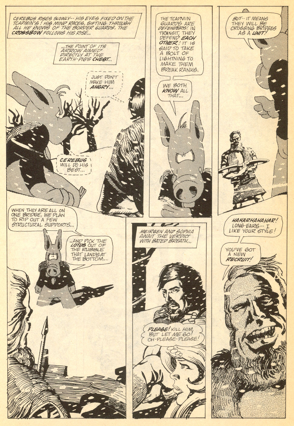 Read online Cerebus comic -  Issue #10 - 17