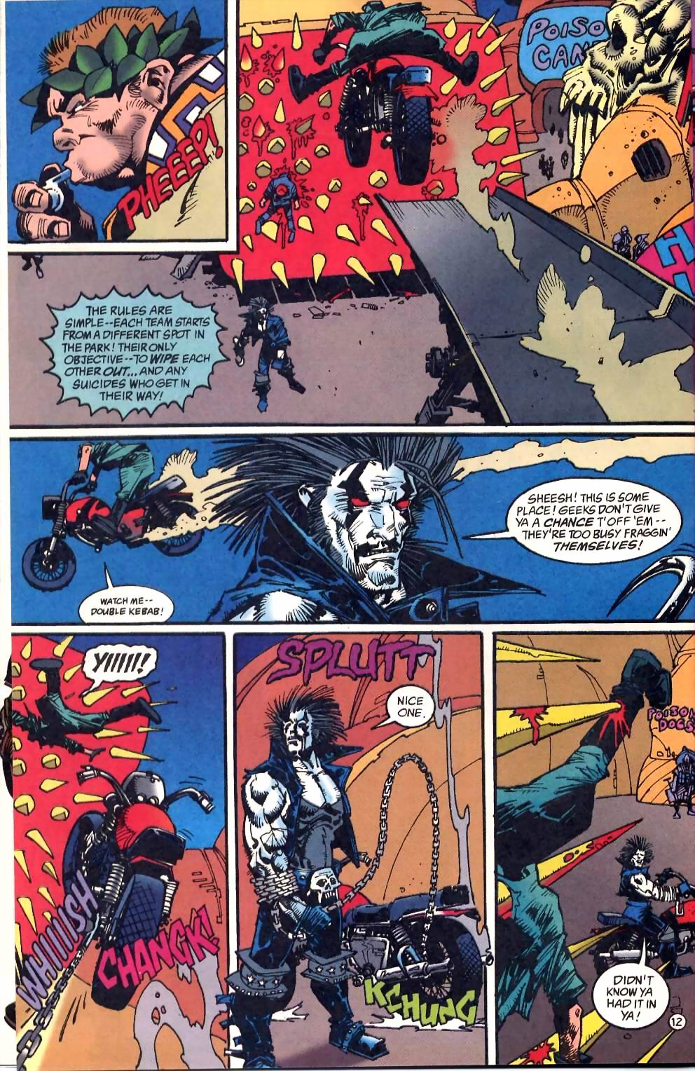 Read online Lobo: Unamerican Gladiators comic -  Issue #3 - 13