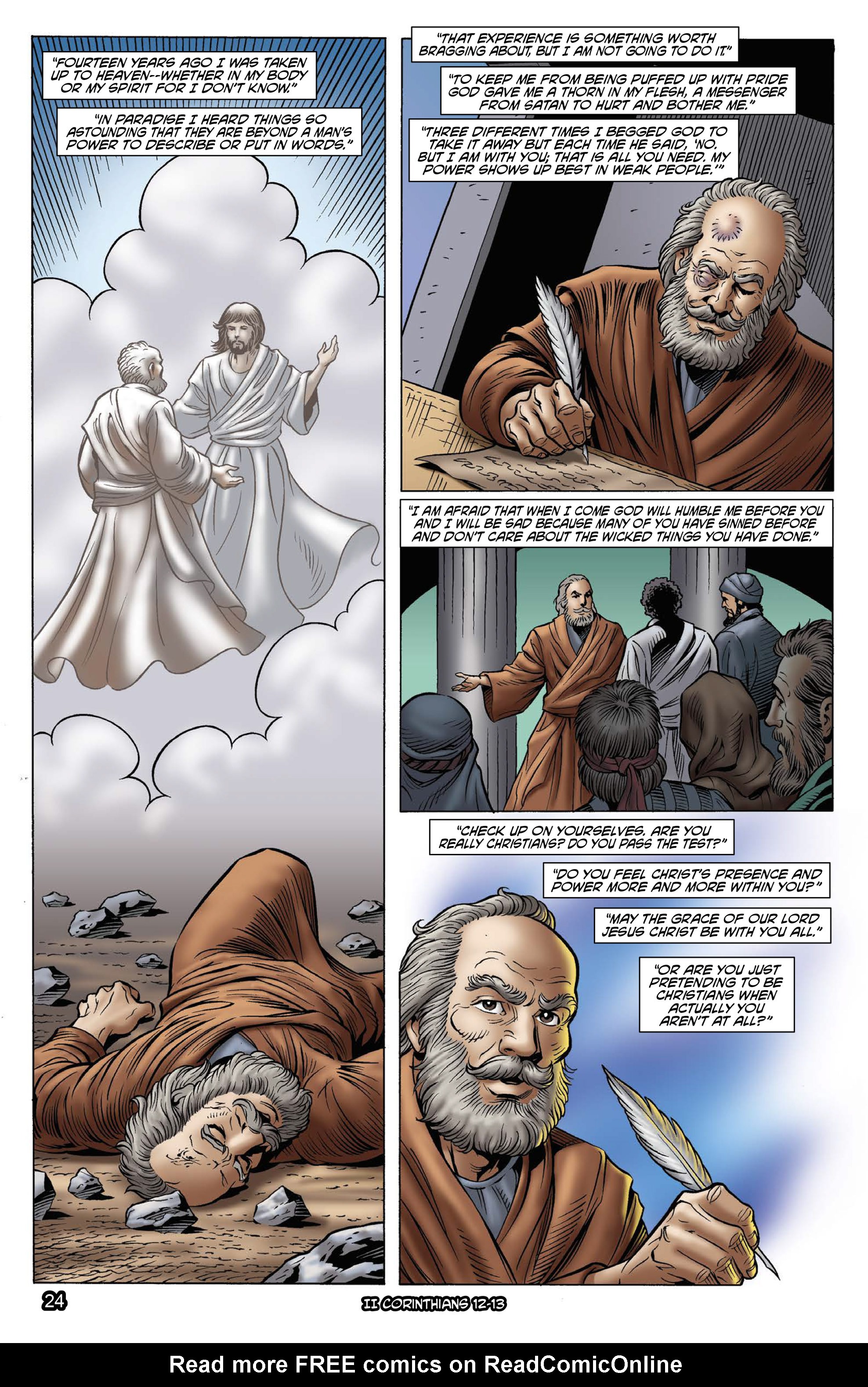 Read online The Kingstone Bible comic -  Issue #11 - 28