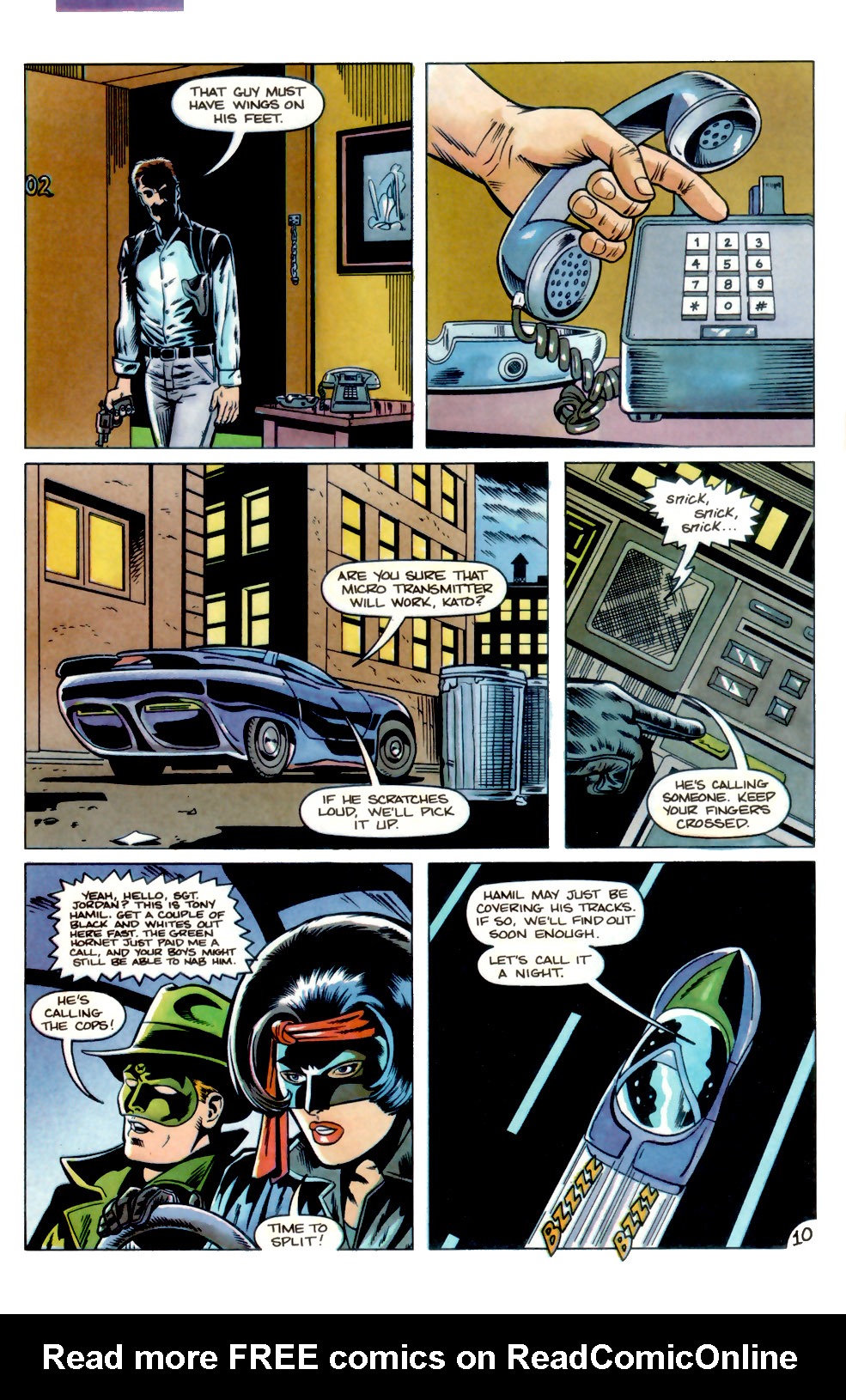 Read online The Green Hornet (1989) comic -  Issue #9 - 11