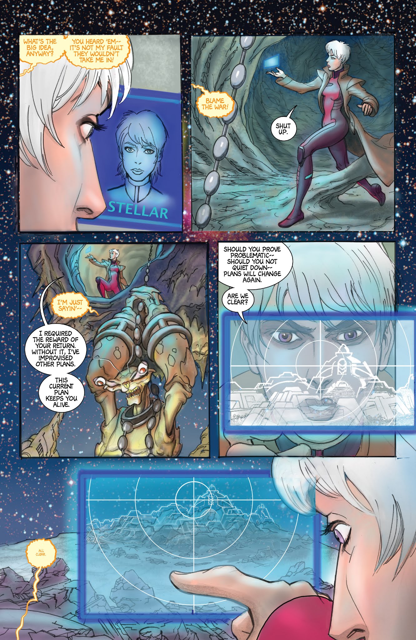Read online Stellar comic -  Issue #1 - 10