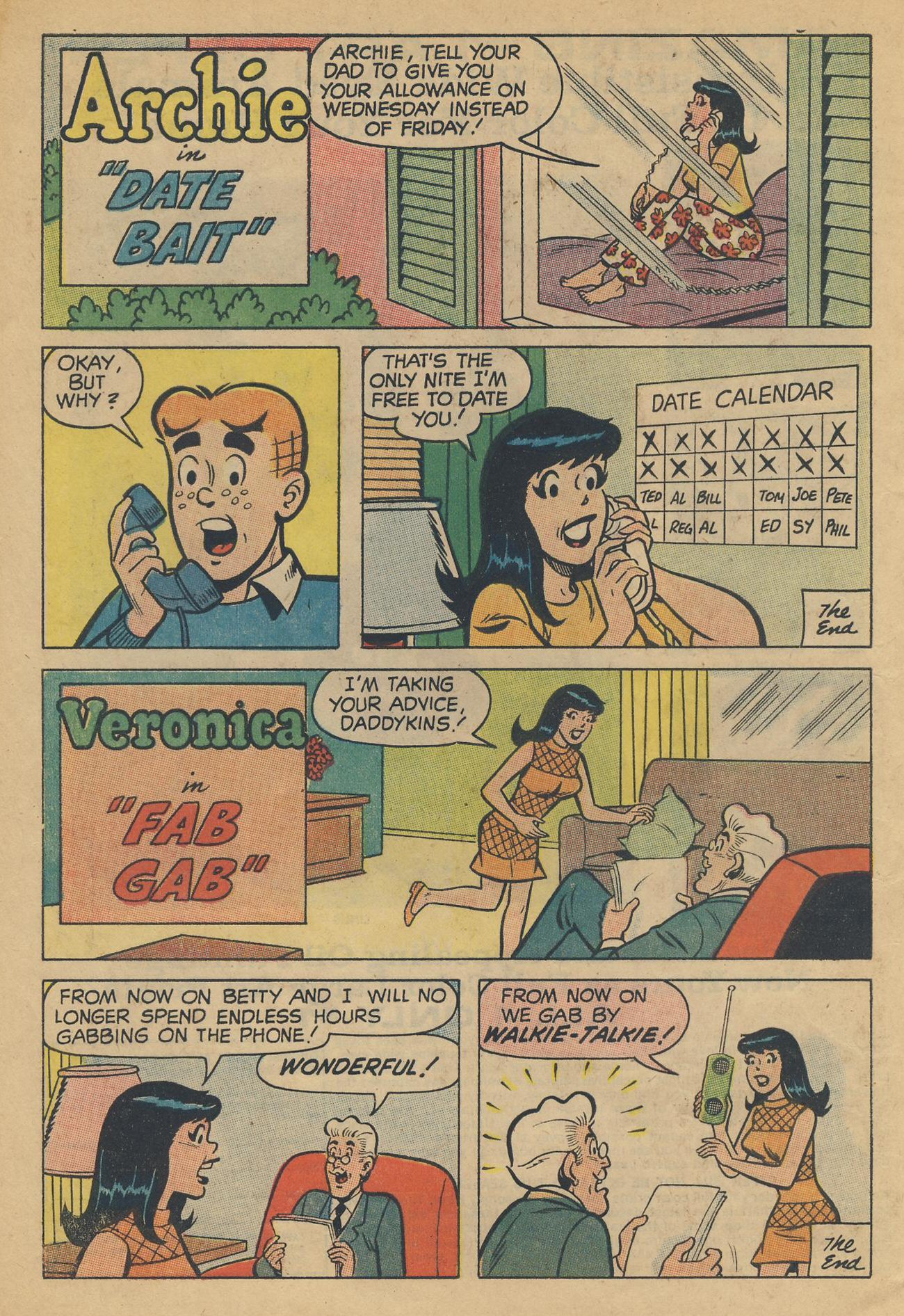 Read online Archie's Joke Book Magazine comic -  Issue #137 - 10