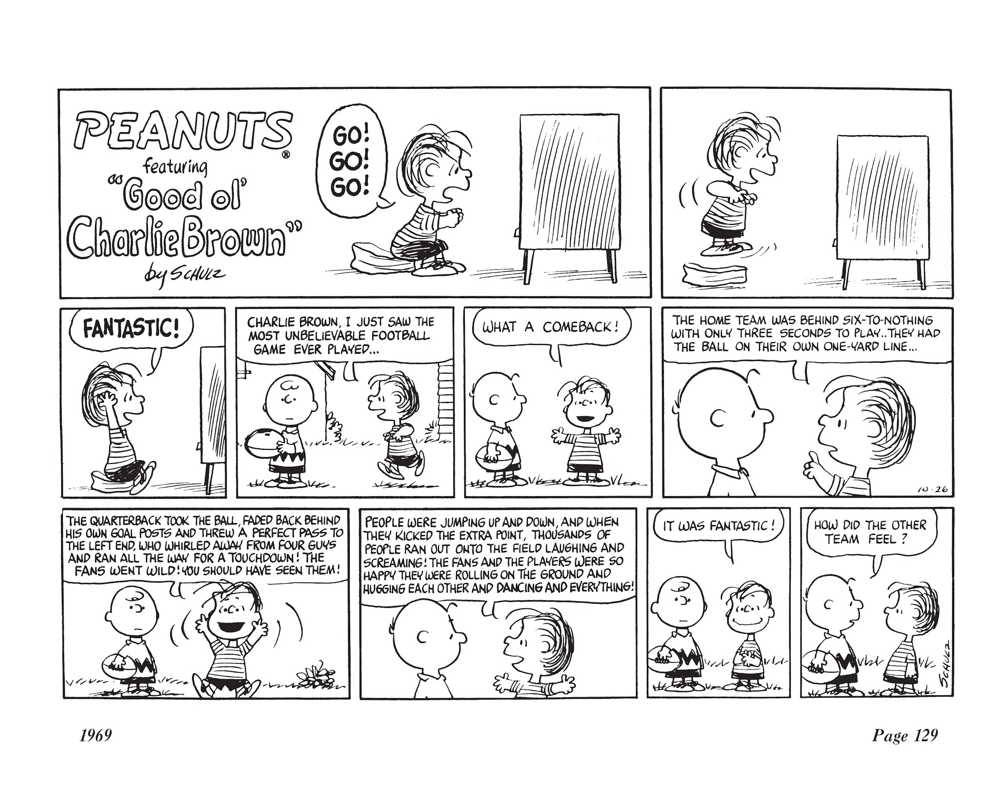 Read online The Complete Peanuts comic -  Issue # TPB 10 - 142