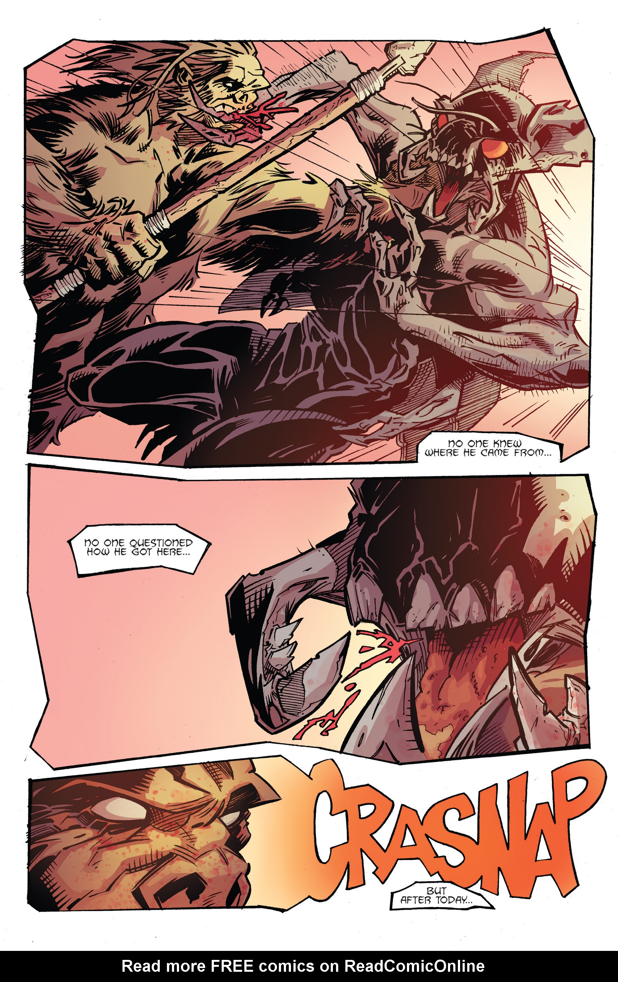 Read online Bigfoot: Sword of the Earthman (2015) comic -  Issue #2 - 3