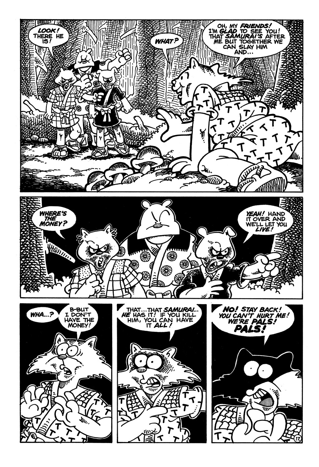 Read online Usagi Yojimbo (1987) comic -  Issue #19 - 19