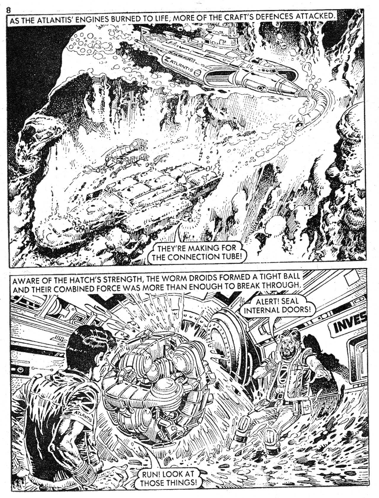 Read online Starblazer comic -  Issue #132 - 8