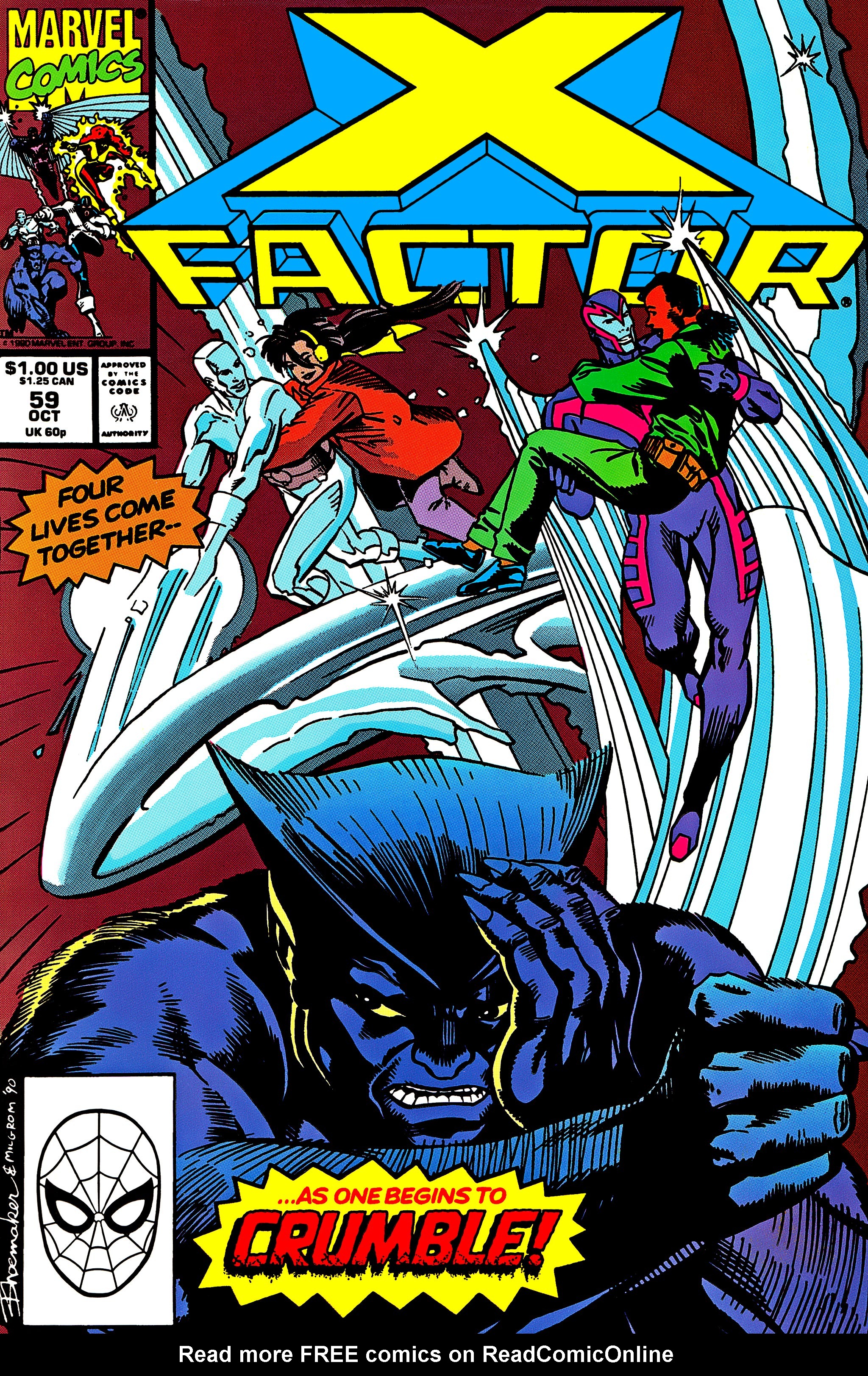 Read online X-Factor (1986) comic -  Issue #59 - 1