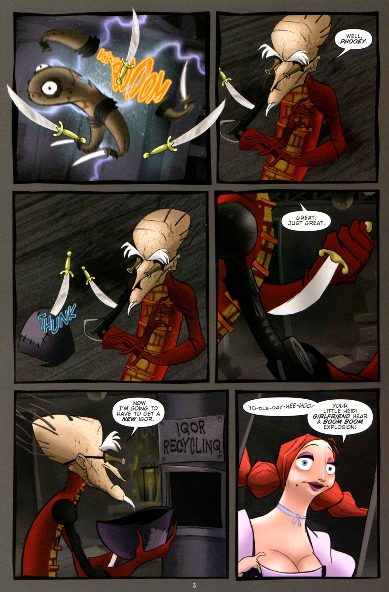 Read online Igor Movie Prequel comic -  Issue #1 - 5