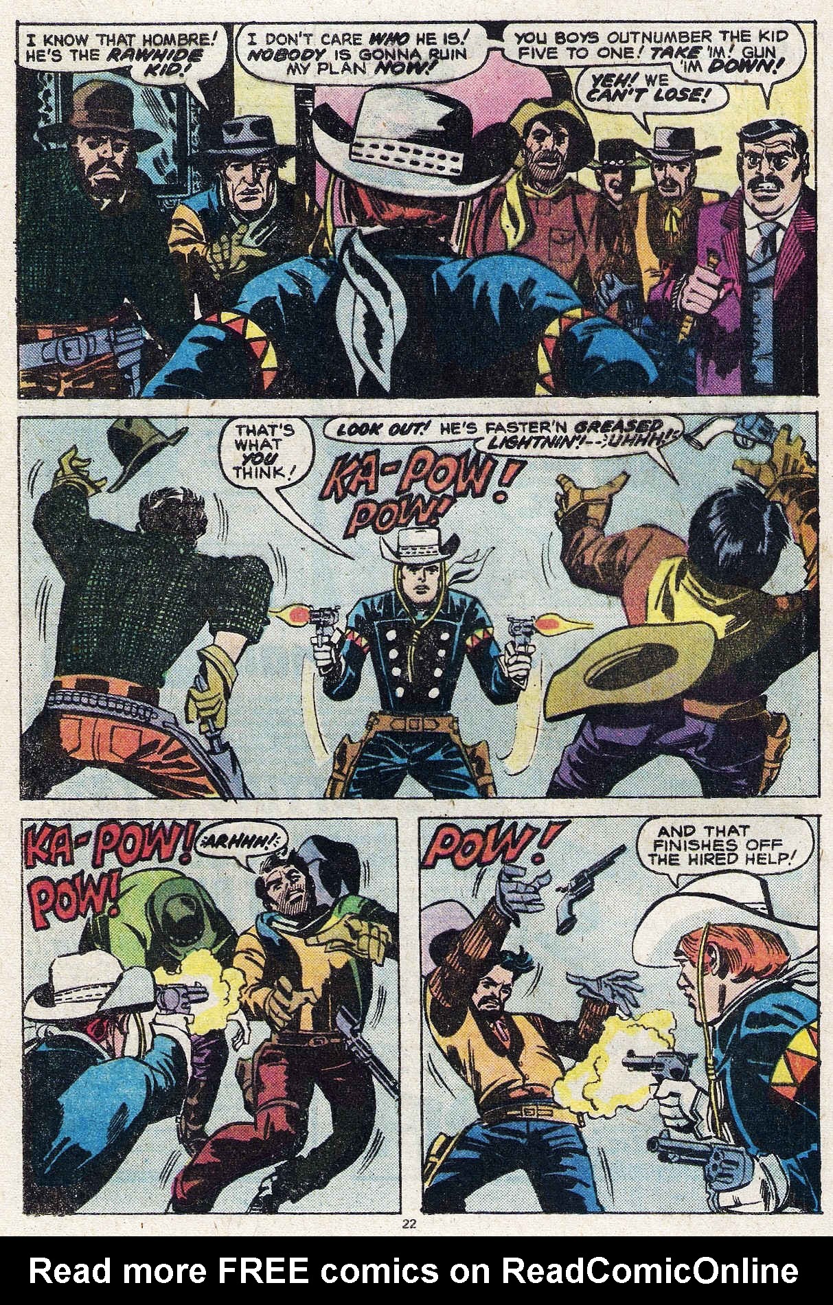 Read online The Rawhide Kid comic -  Issue #150 - 24