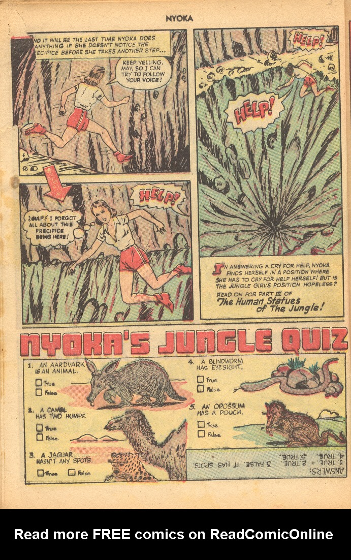 Read online Nyoka the Jungle Girl (1945) comic -  Issue #28 - 16