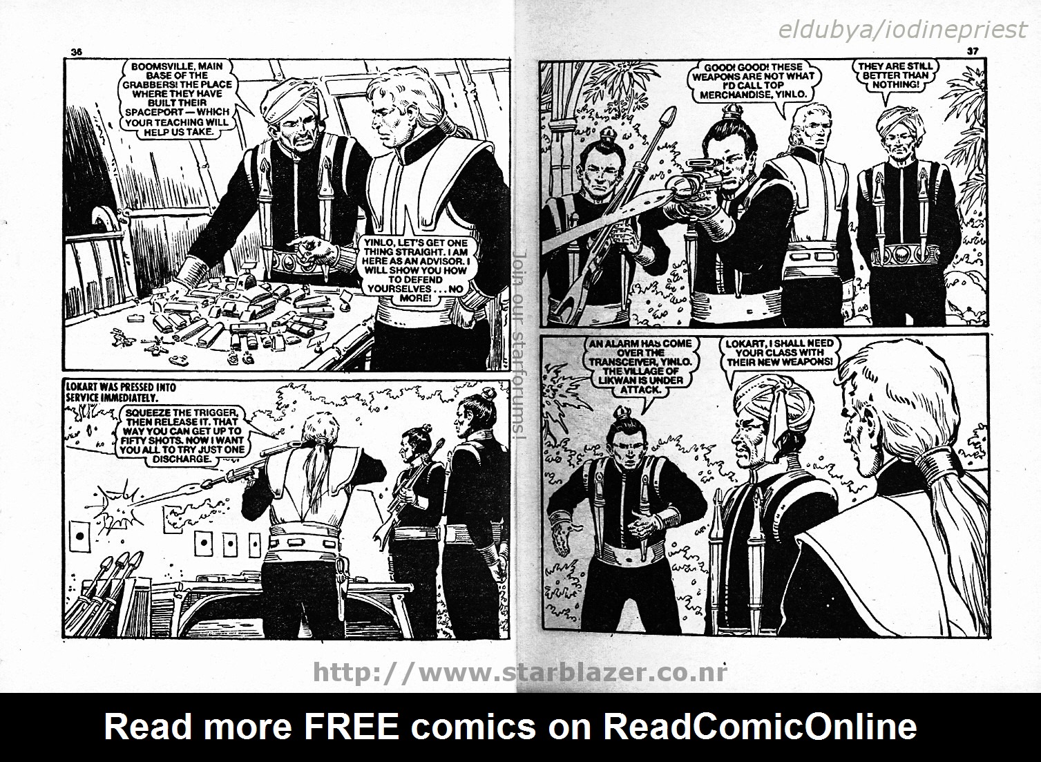 Read online Starblazer comic -  Issue #268 - 20