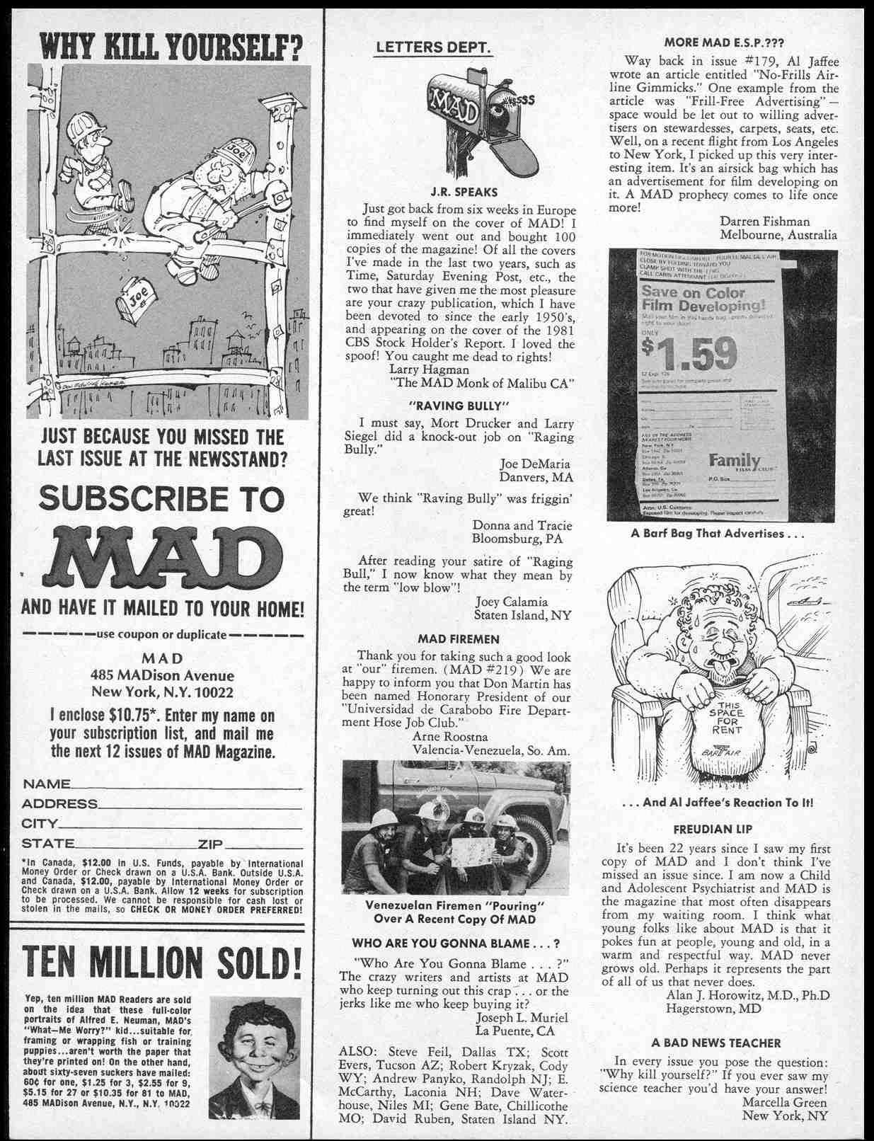 Read online MAD comic -  Issue #226 - 4