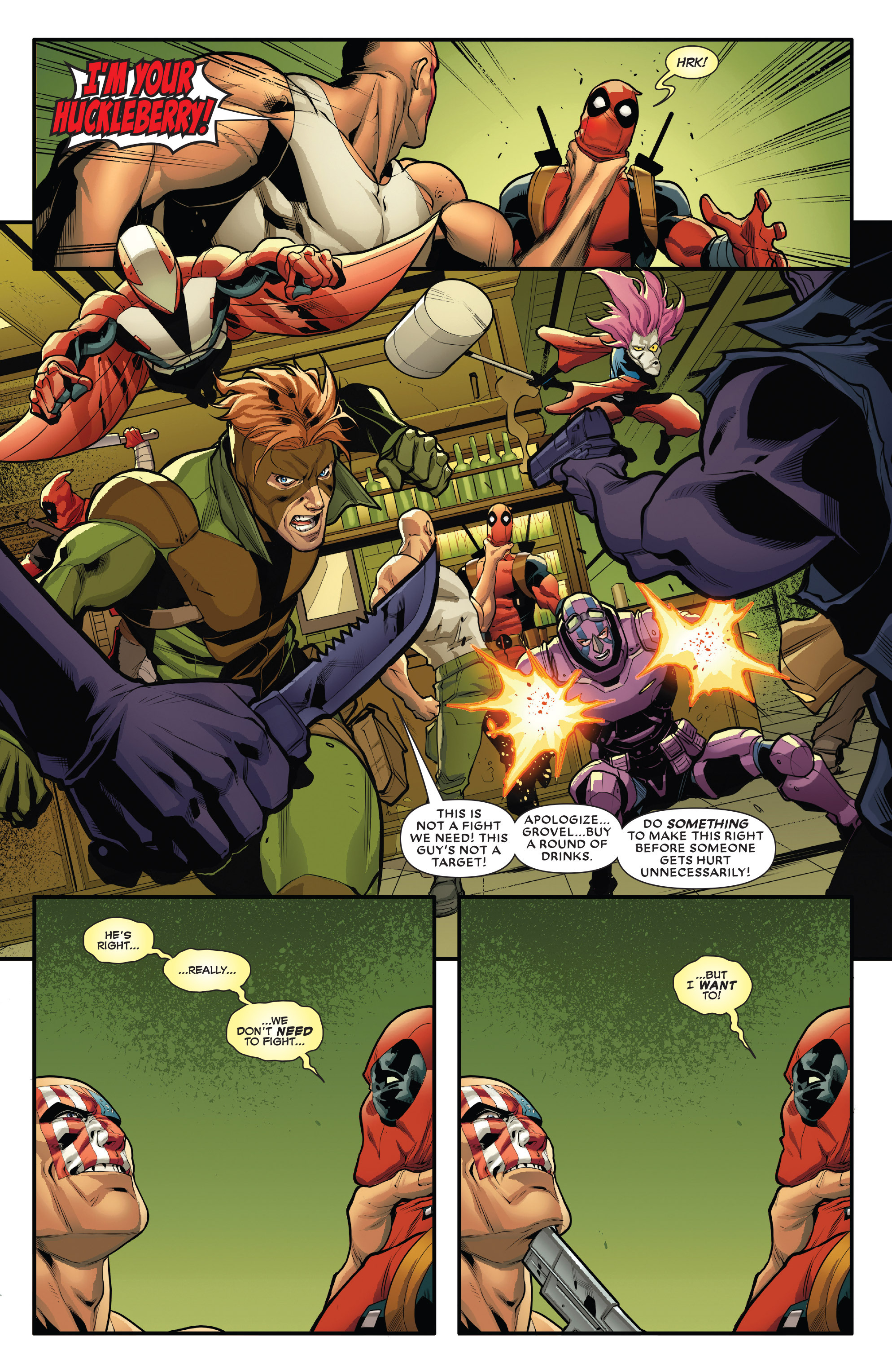 Read online Deadpool & the Mercs For Money [II] comic -  Issue #3 - 8