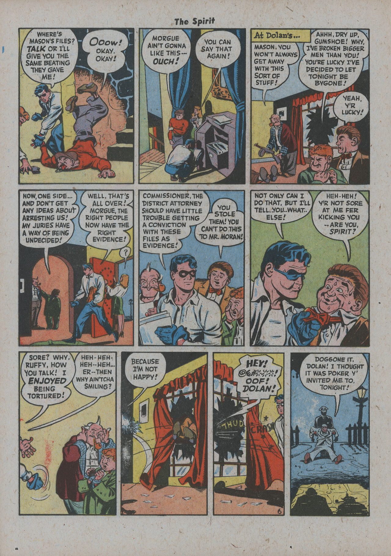 Read online The Spirit (1944) comic -  Issue #20 - 16