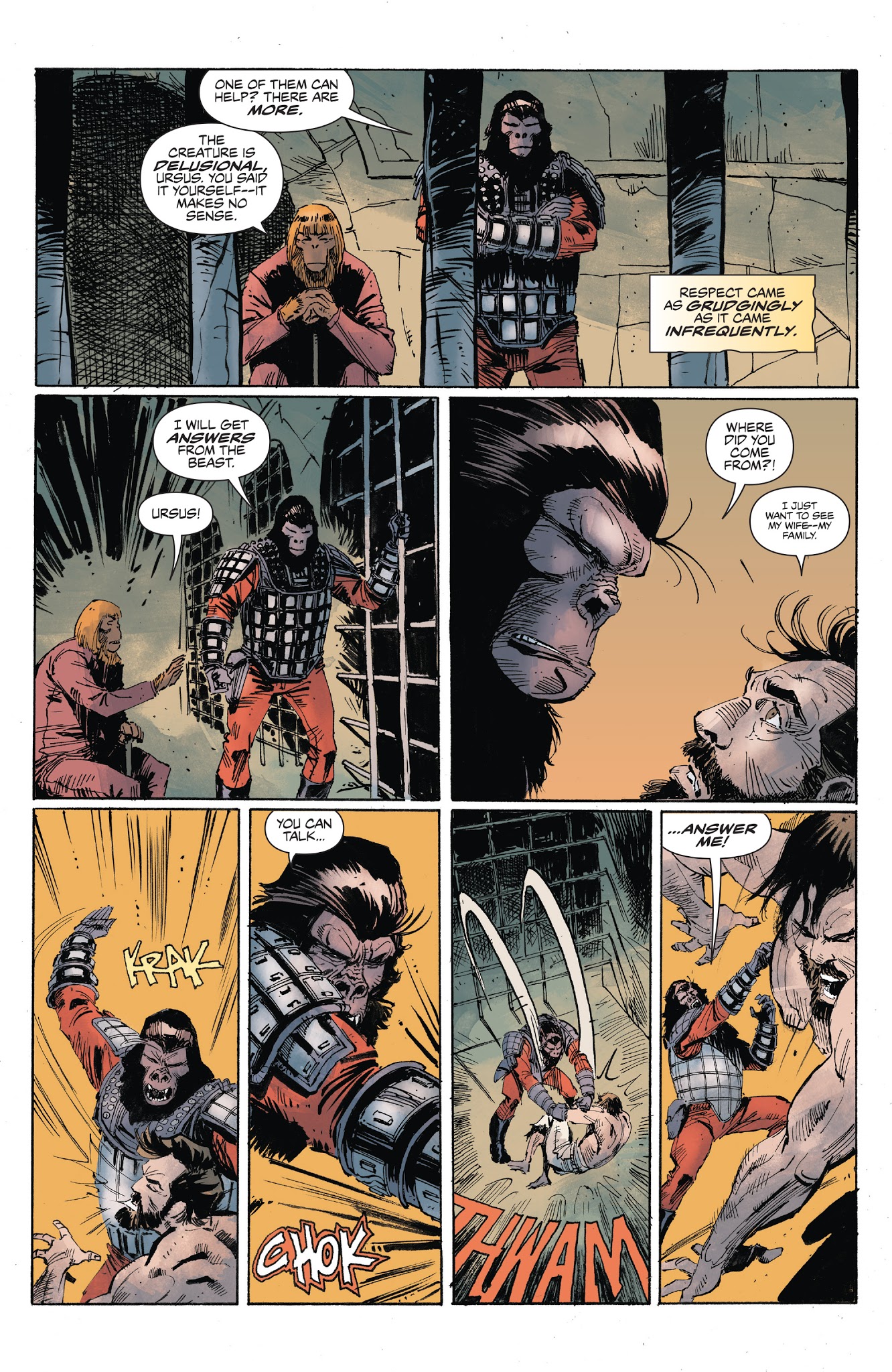 Read online Planet of the Apes: Ursus comic -  Issue #2 - 6