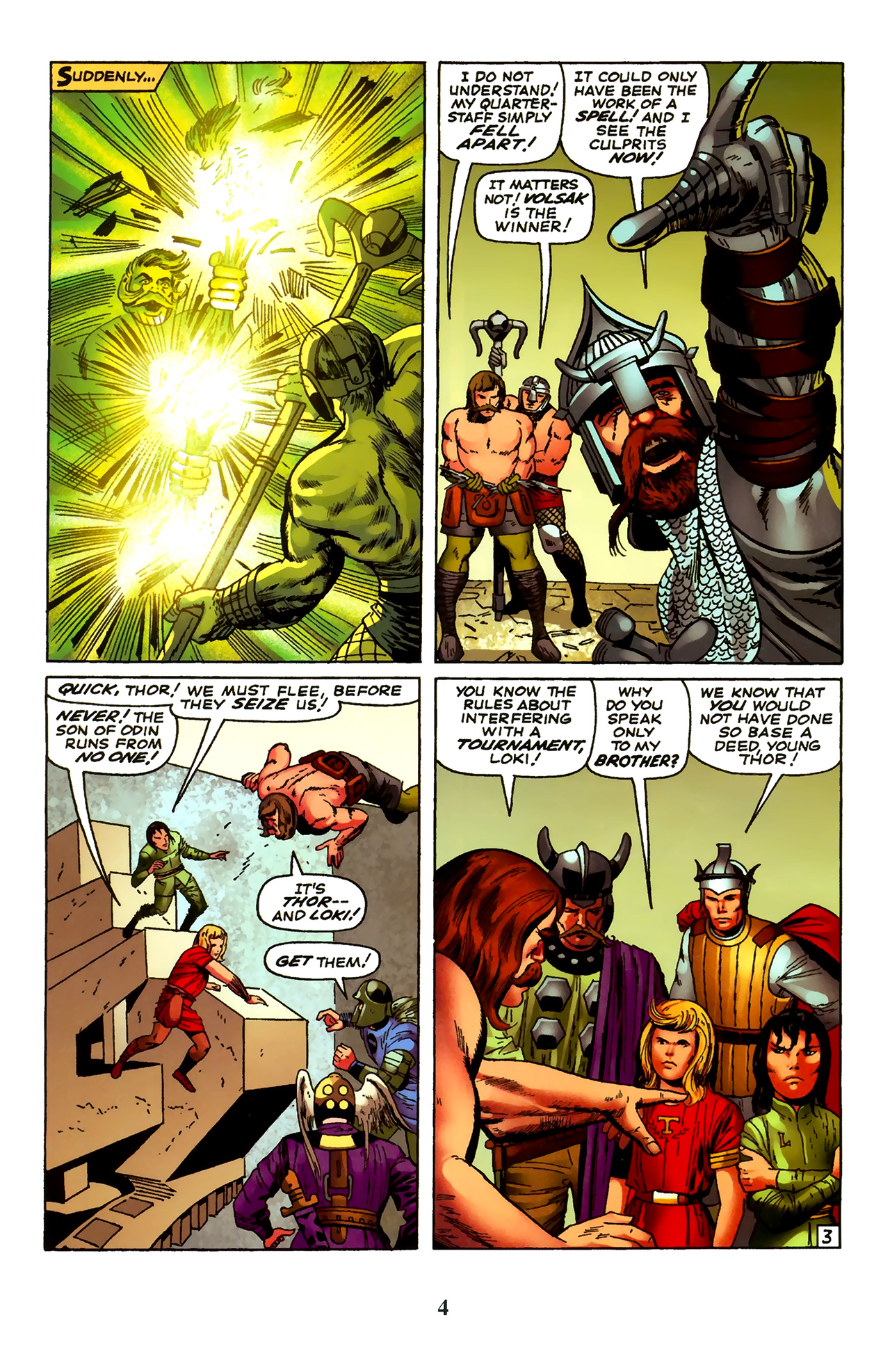 Read online Thor: Tales of Asgard by Stan Lee & Jack Kirby comic -  Issue #3 - 6
