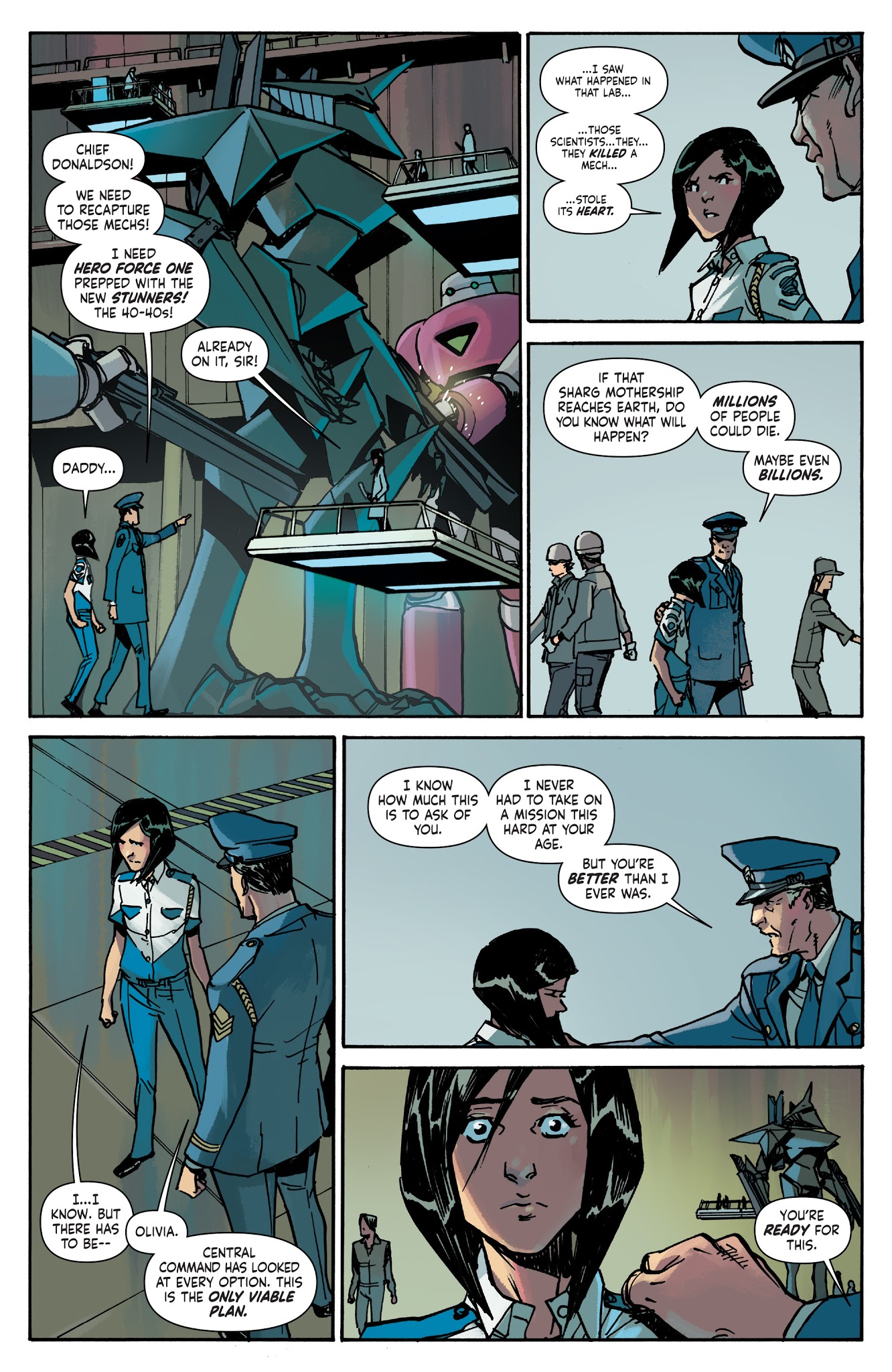 Read online Mech Cadet Yu comic -  Issue #8 - 8