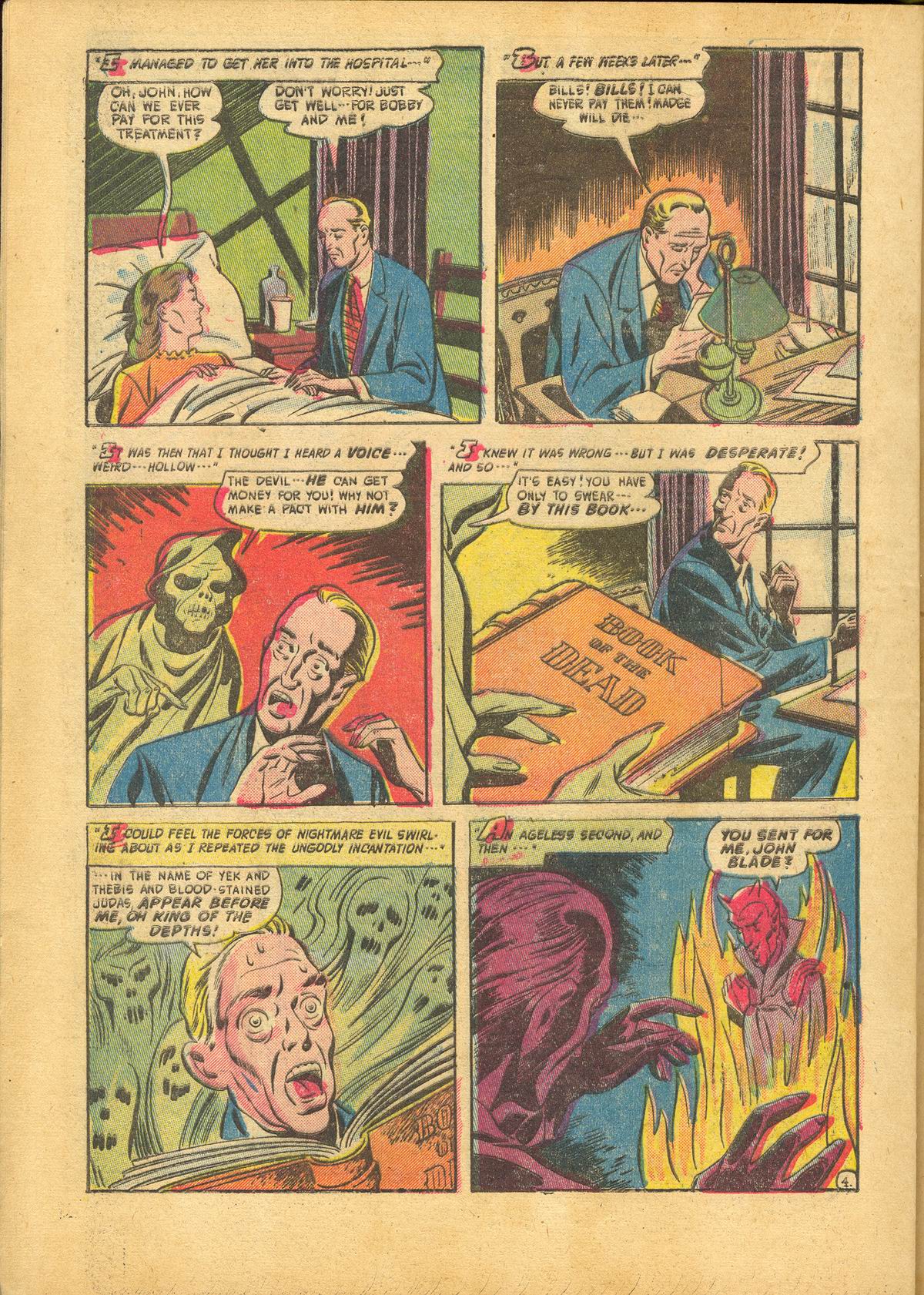 Read online Adventures Into The Unknown comic -  Issue #31 - 34
