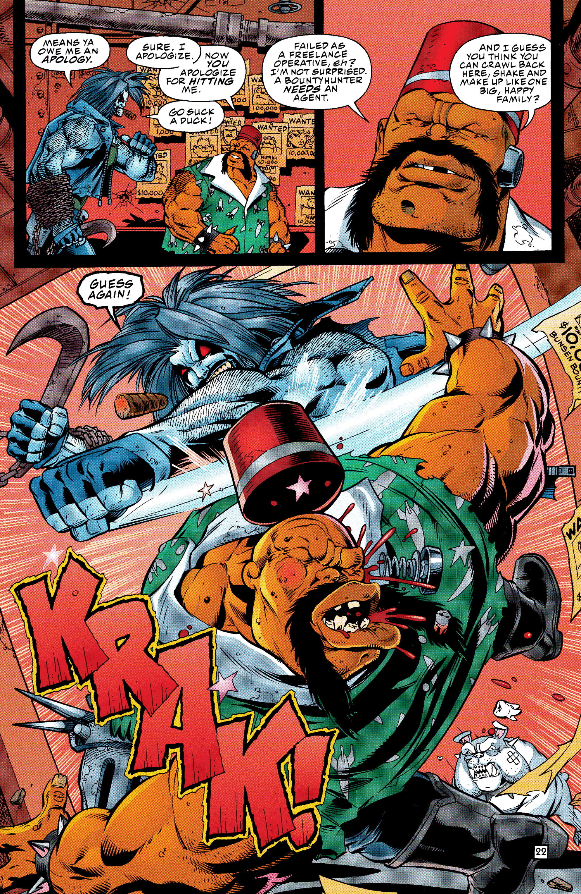 Read online Lobo (1993) comic -  Issue #18 - 23