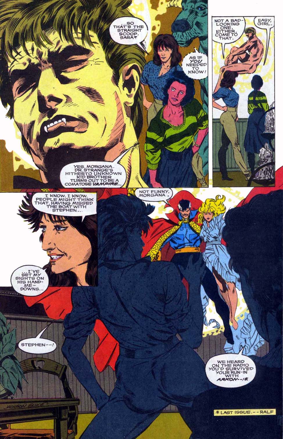 Read online Doctor Strange: Sorcerer Supreme comic -  Issue #14 - 2