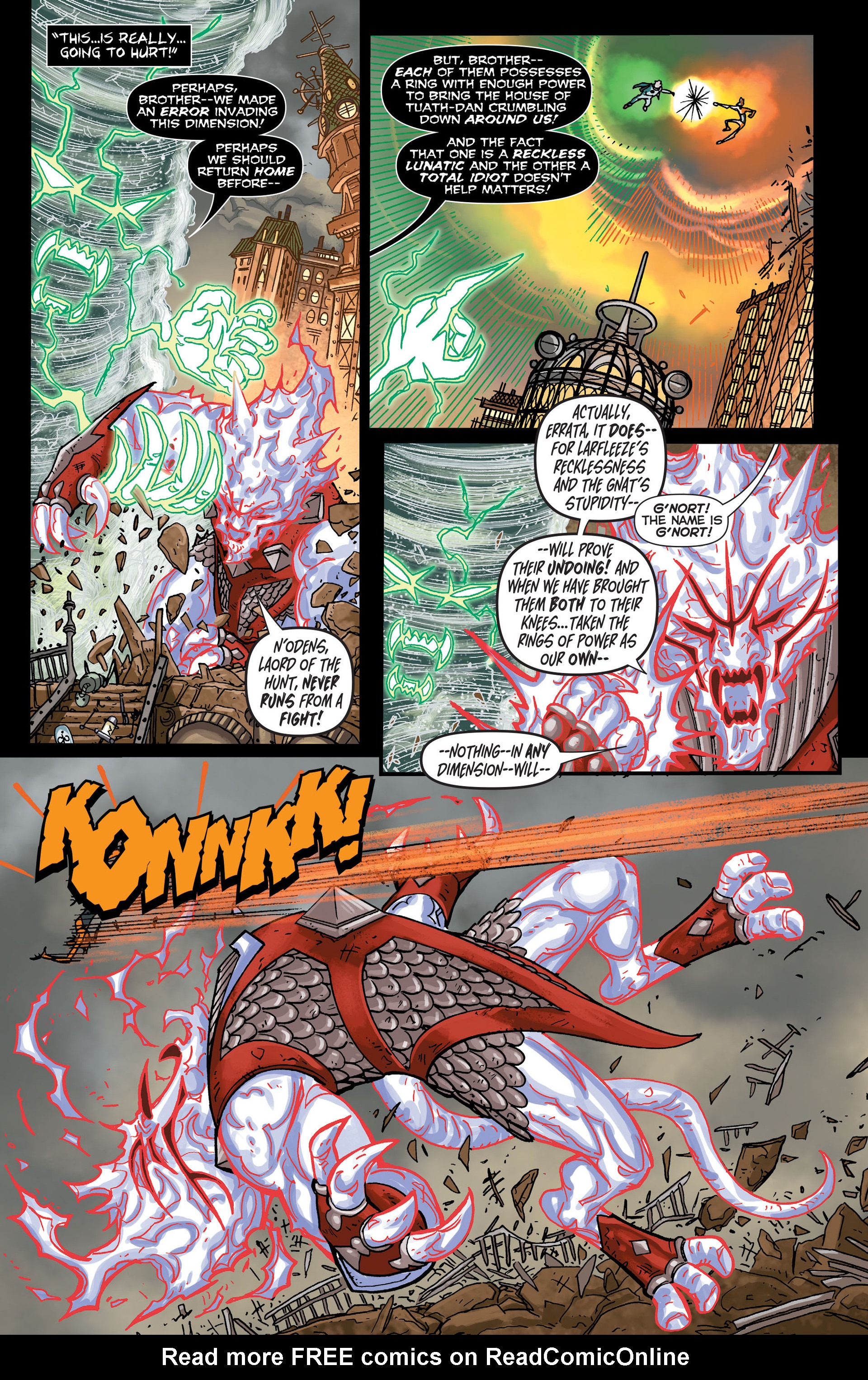 Read online Larfleeze comic -  Issue #11 - 13