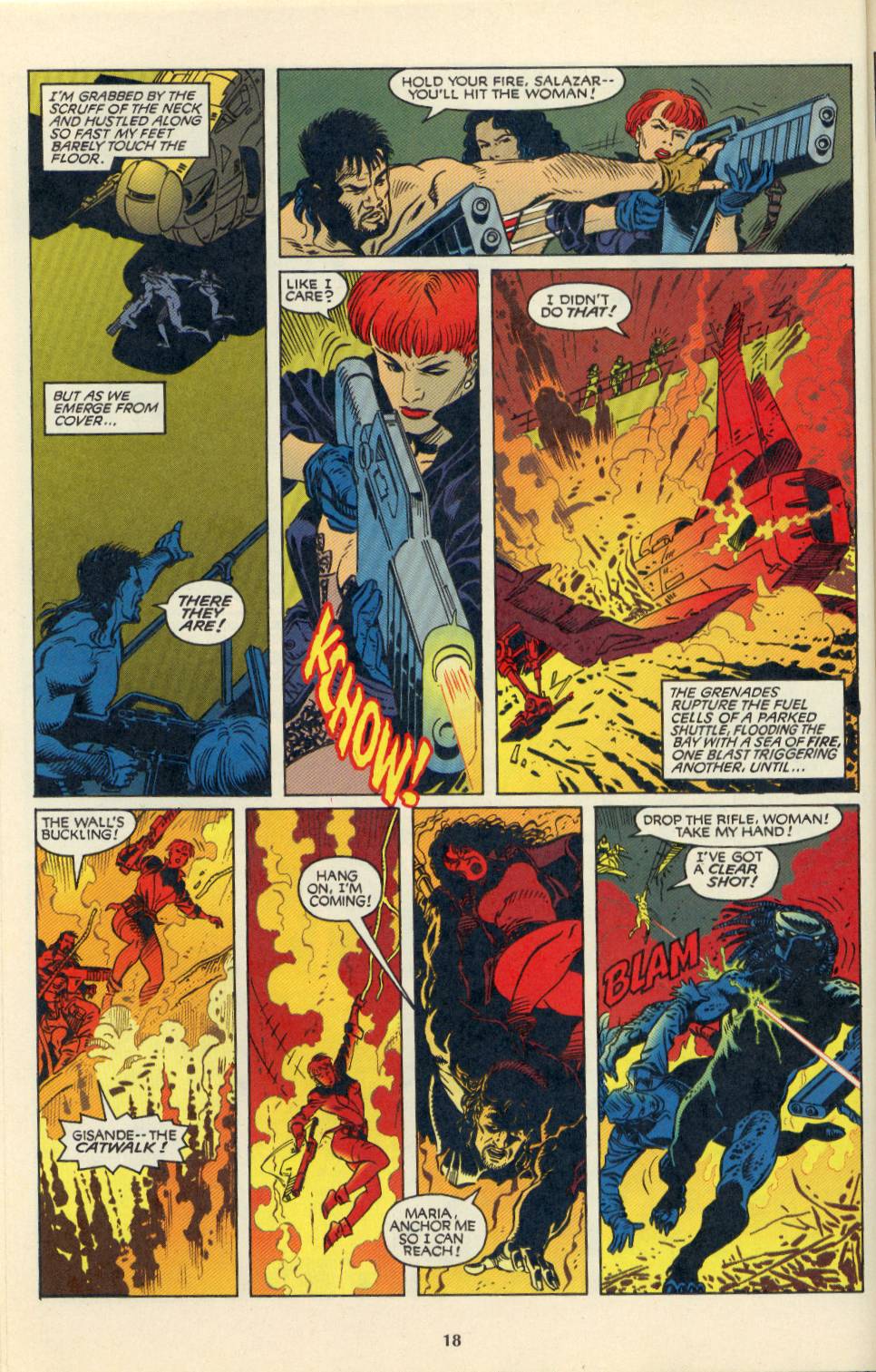 Read online Aliens/Predator: The Deadliest of the Species comic -  Issue #4 - 19