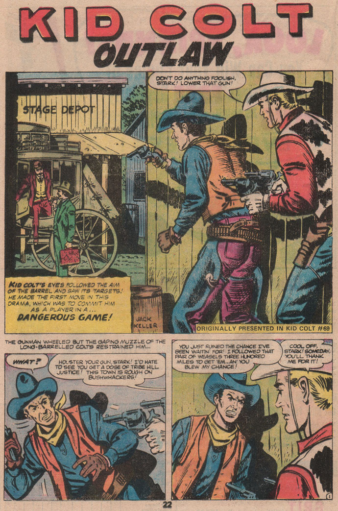 Read online Kid Colt Outlaw comic -  Issue #208 - 24