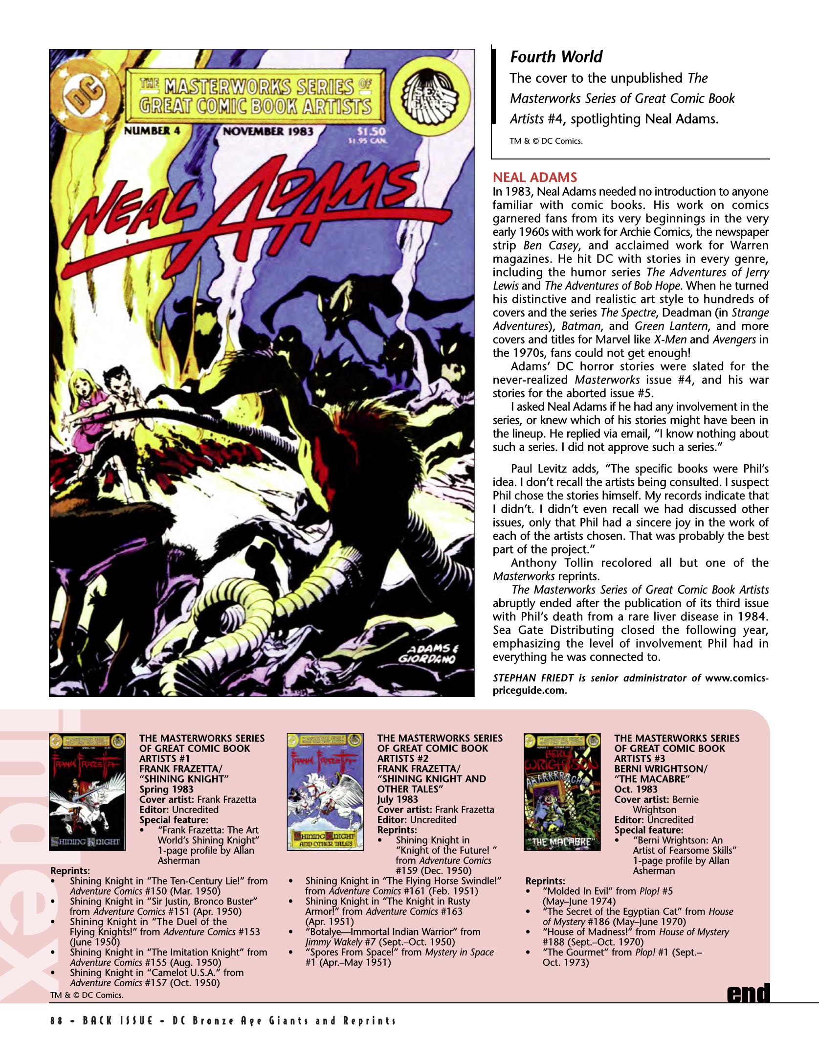 Read online Back Issue comic -  Issue #81 - 92