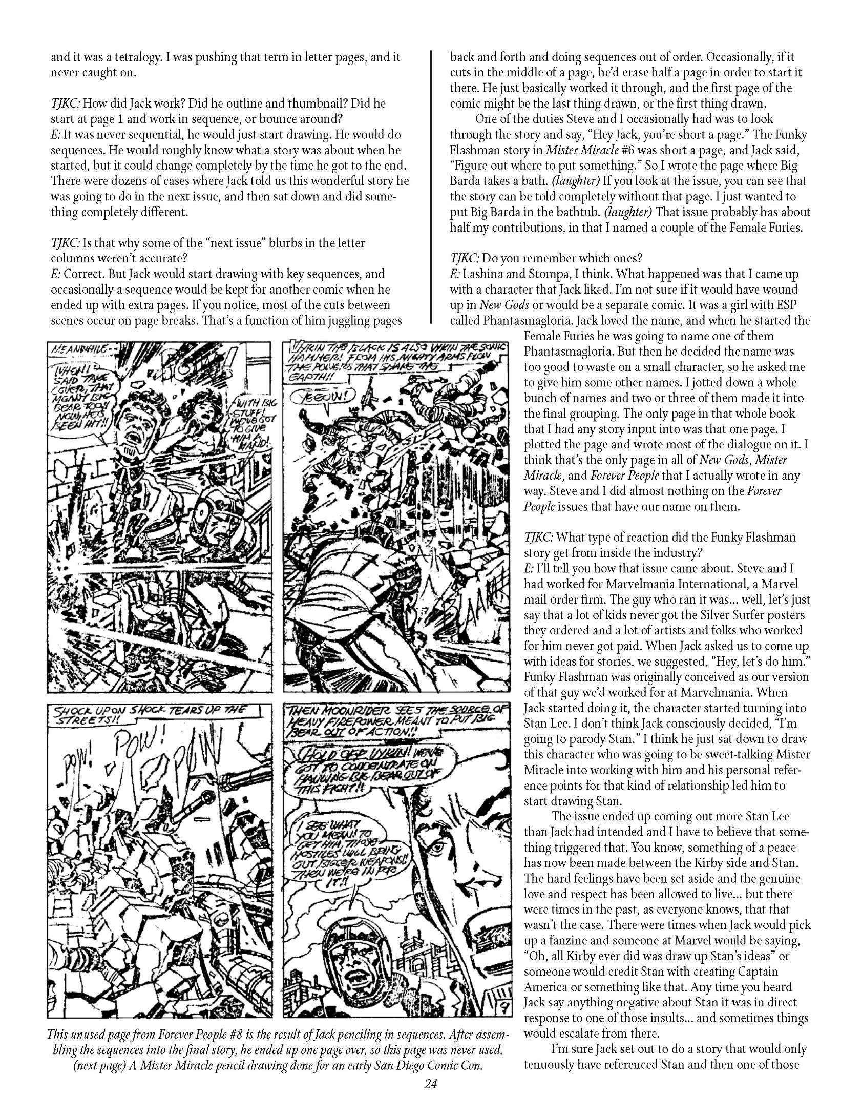Read online The Jack Kirby Collector comic -  Issue #6 - 23