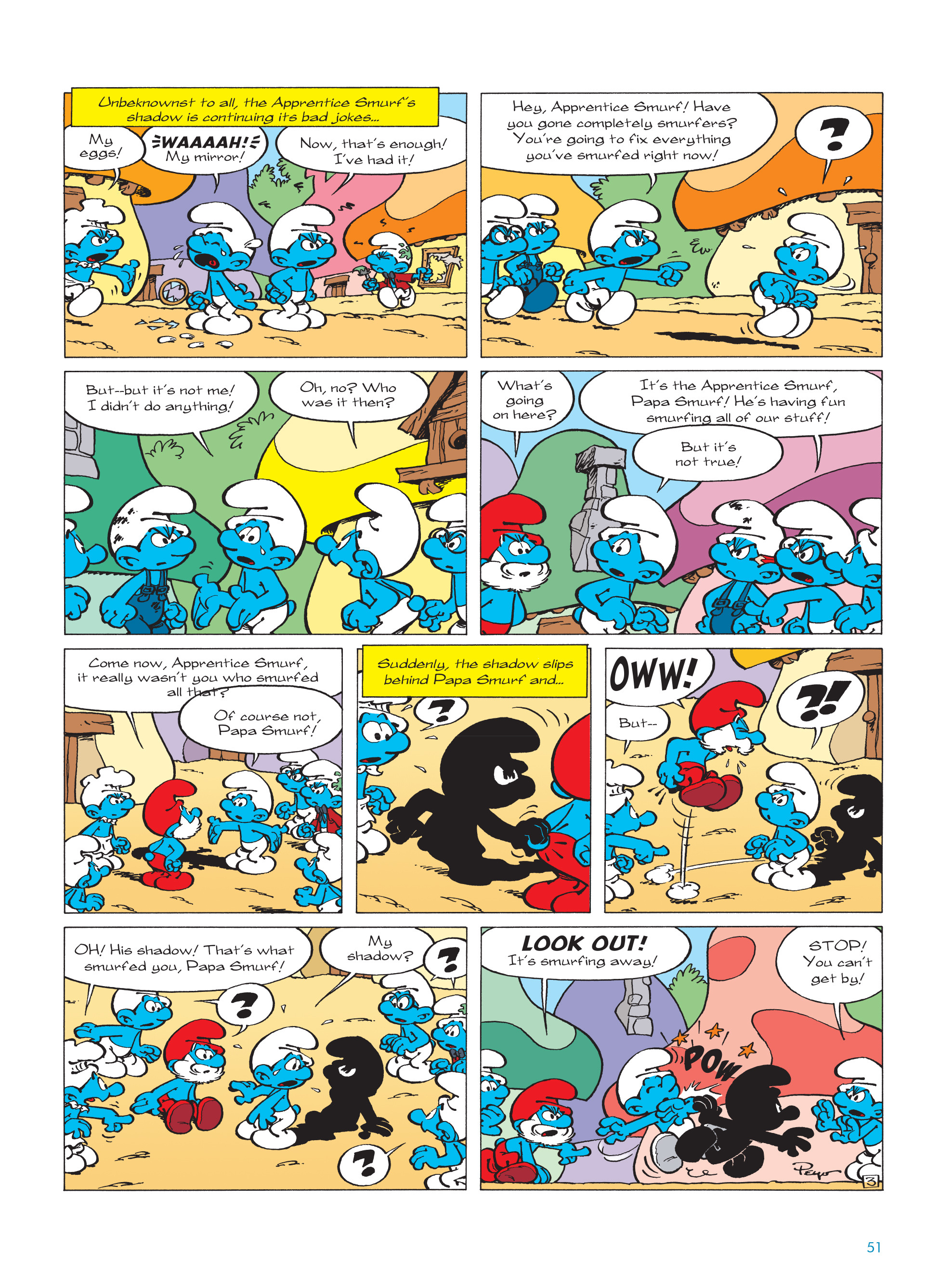 Read online The Smurfs comic -  Issue #22 - 52