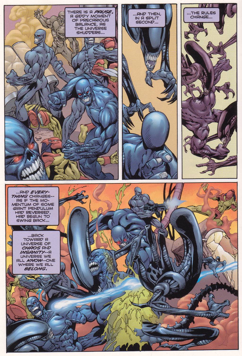 Read online Aliens vs. Predator vs. The Terminator comic -  Issue #4 - 12