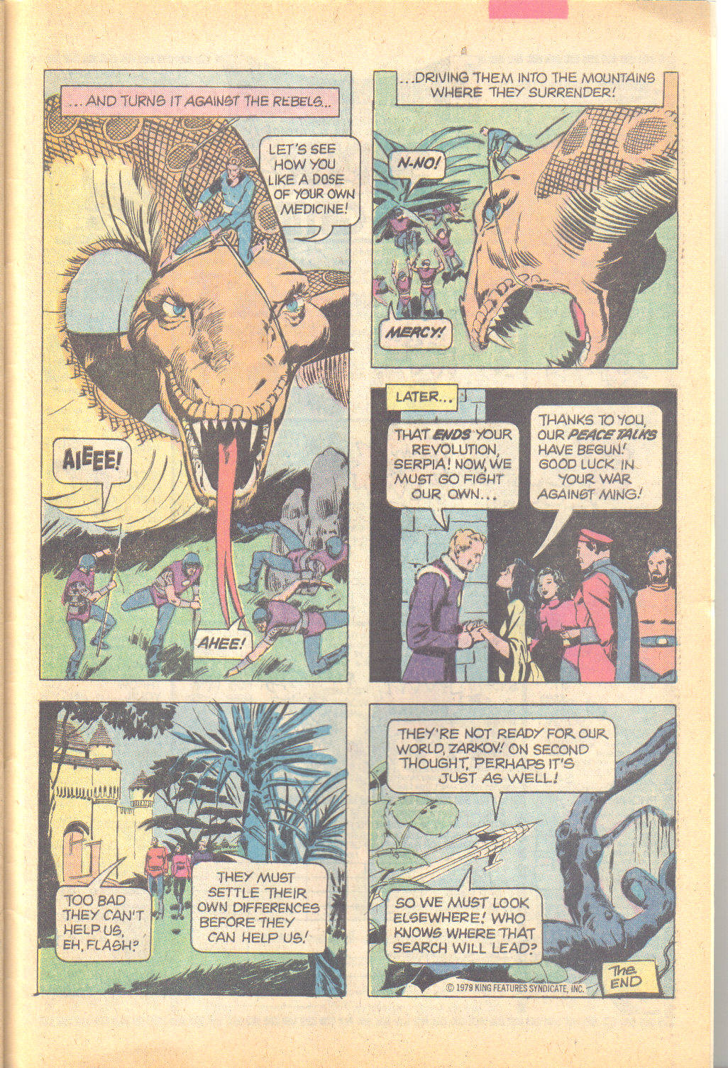 Read online Flash Gordon (1978) comic -  Issue #26 - 33