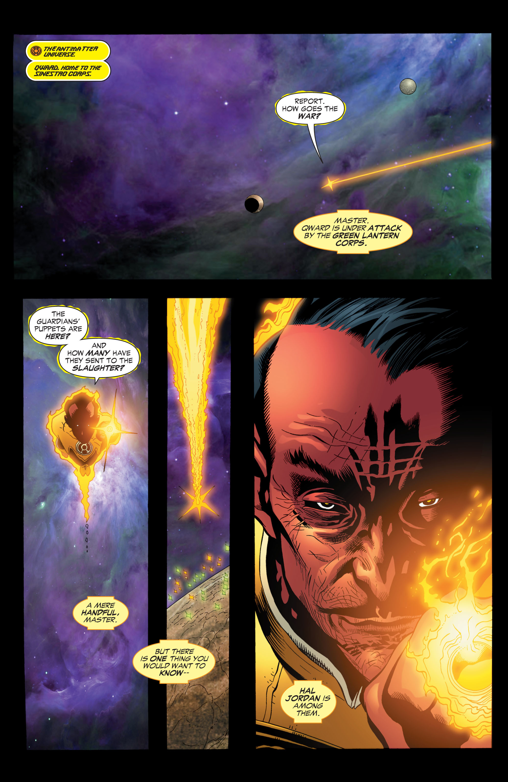 Read online Green Lantern: The Sinestro Corps War comic -  Issue # Full - 89
