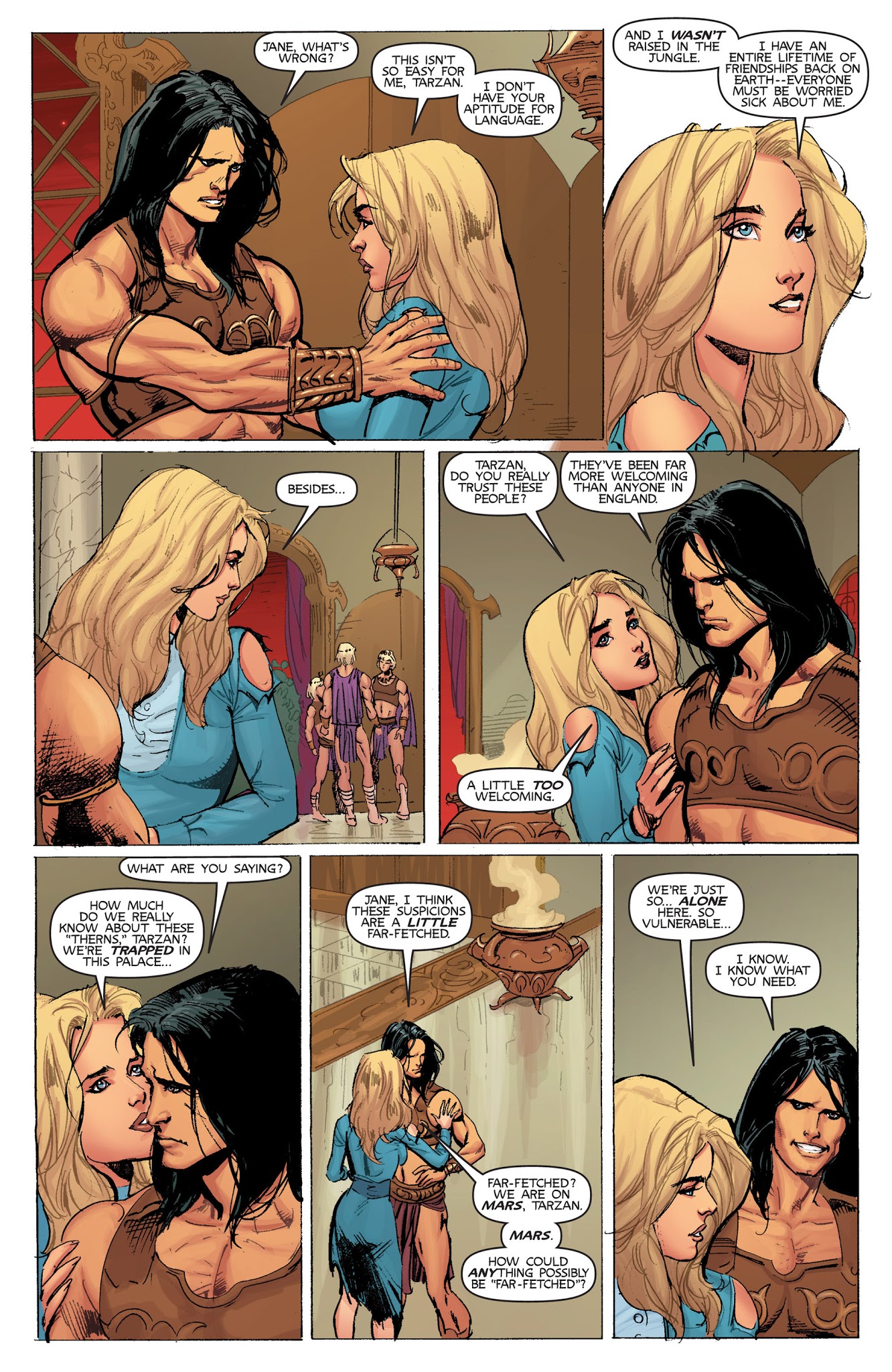 Read online Lords Of Mars comic -  Issue #3 - 7