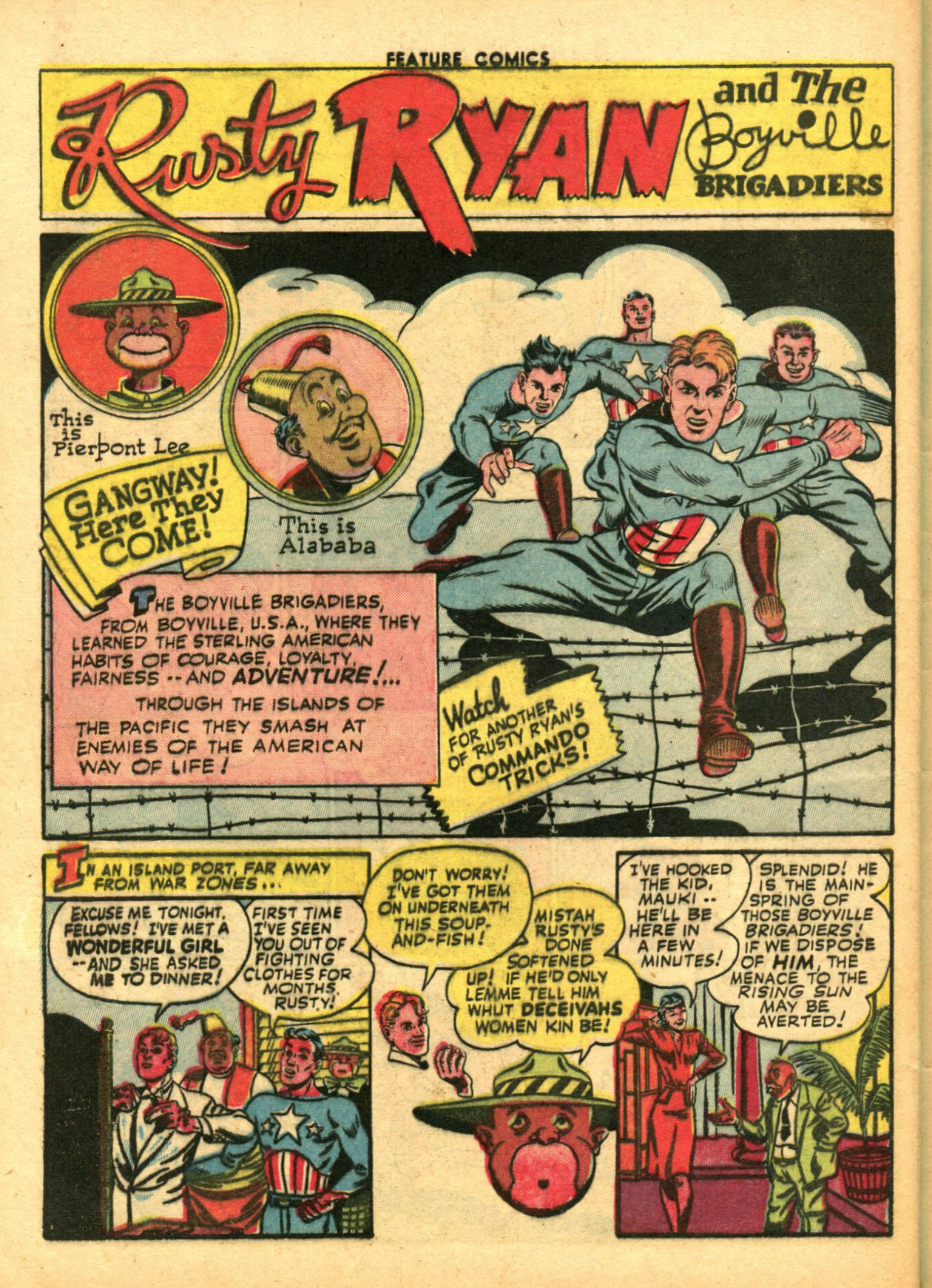 Read online Feature Comics comic -  Issue #78 - 52