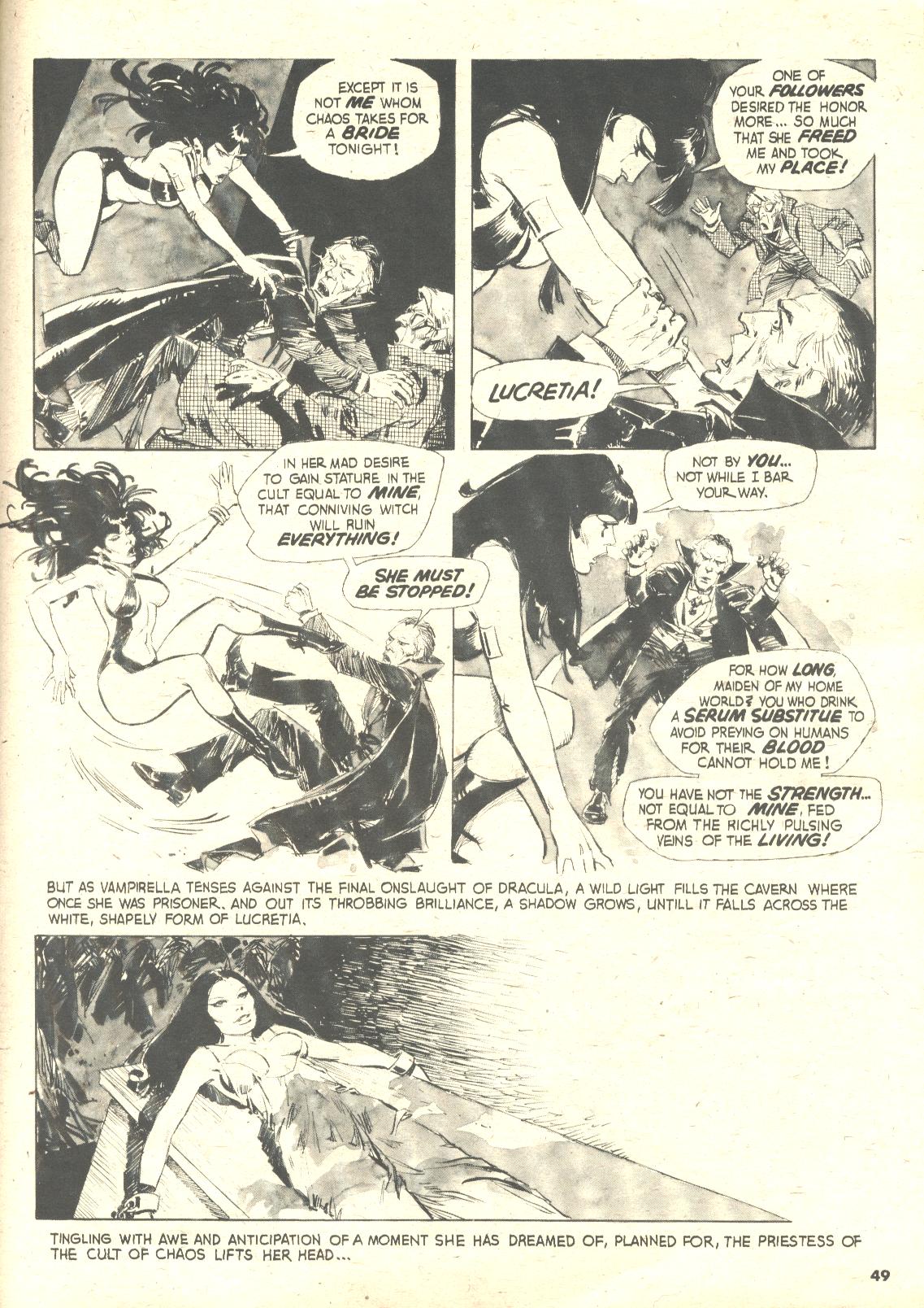 Read online Vampirella (1969) comic -  Issue #81 - 50