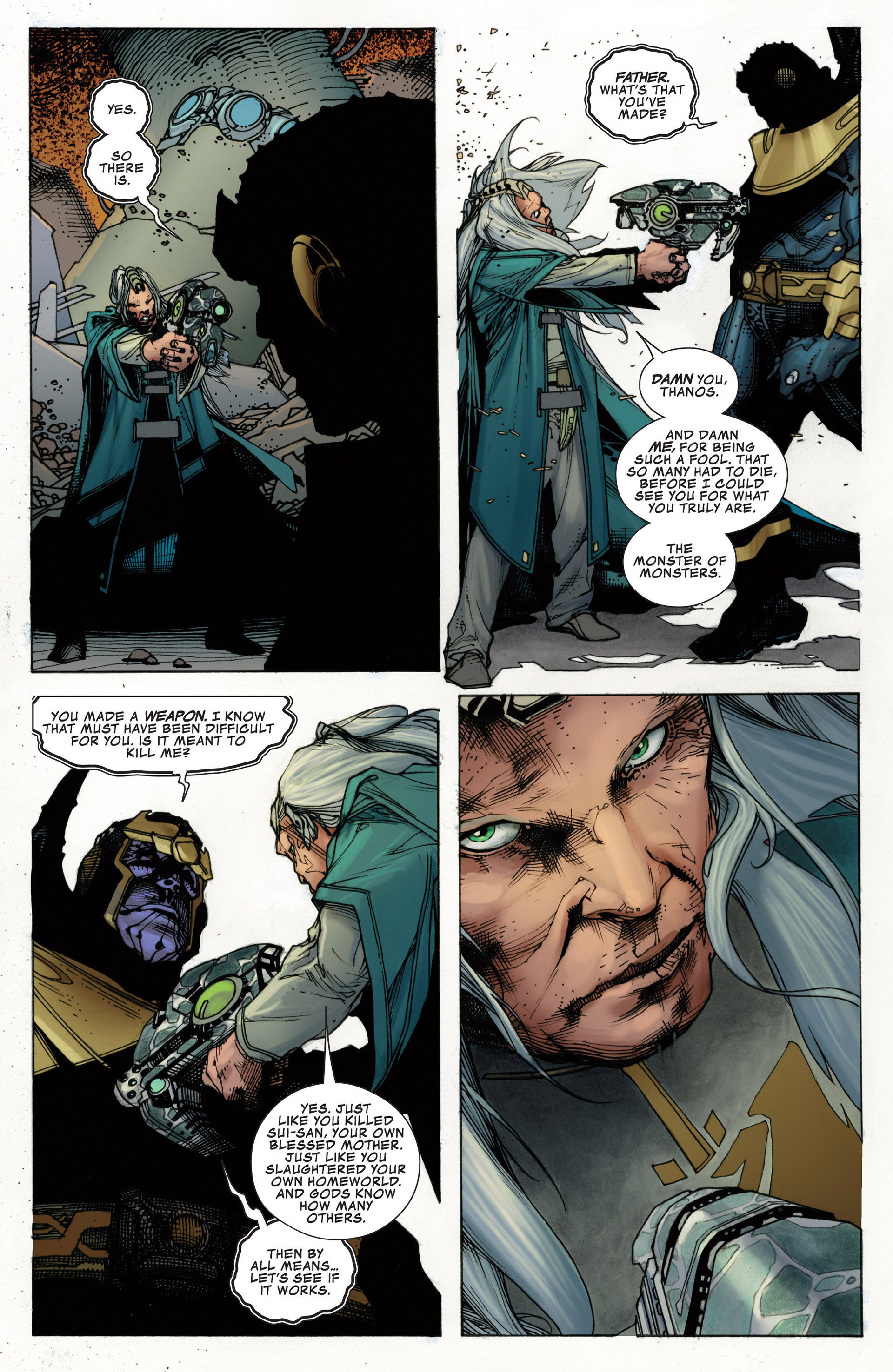 Read online Thanos Rising comic -  Issue #5 - 10