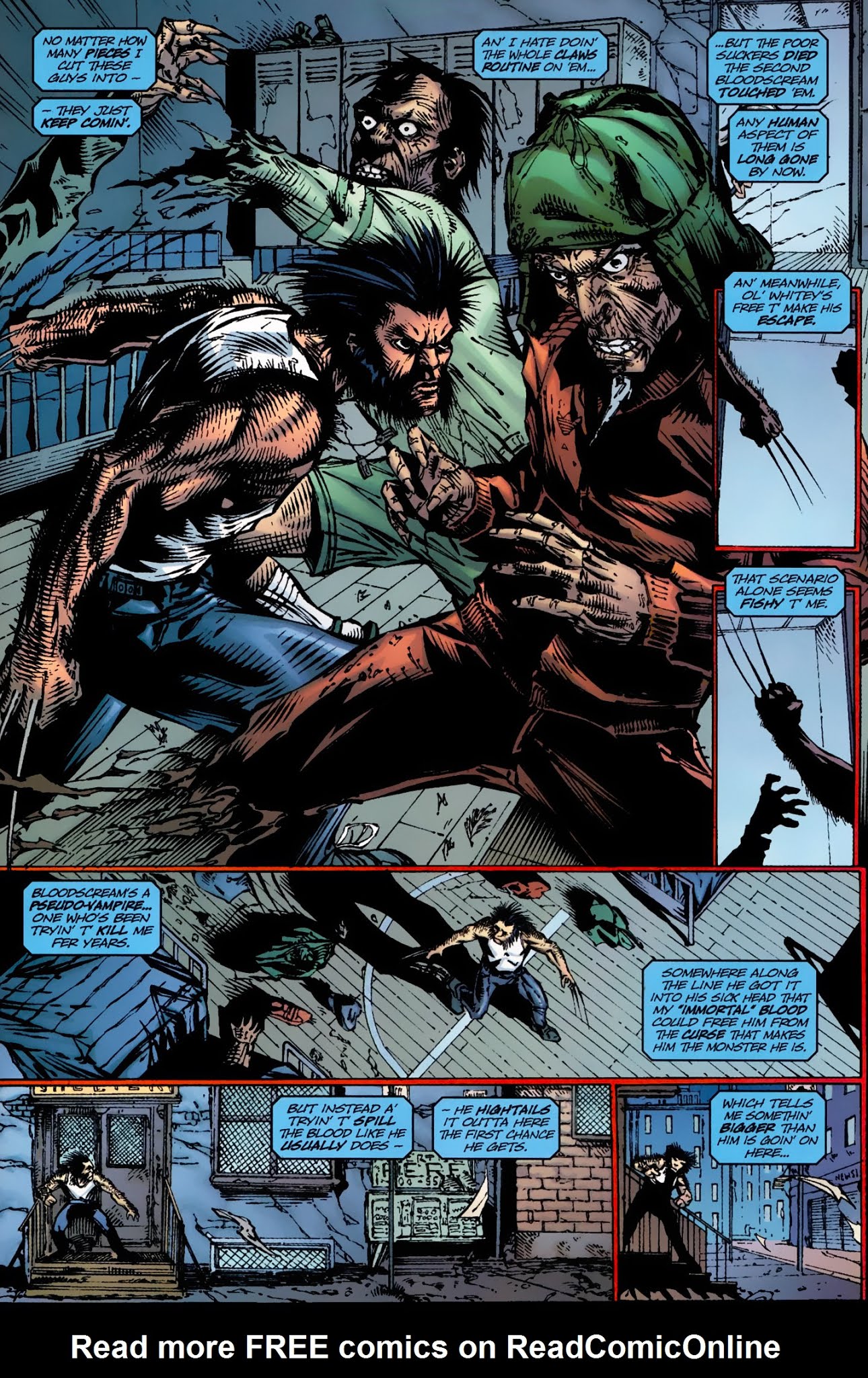 Read online Wolverine (1988) comic -  Issue # Annual '01 - 15