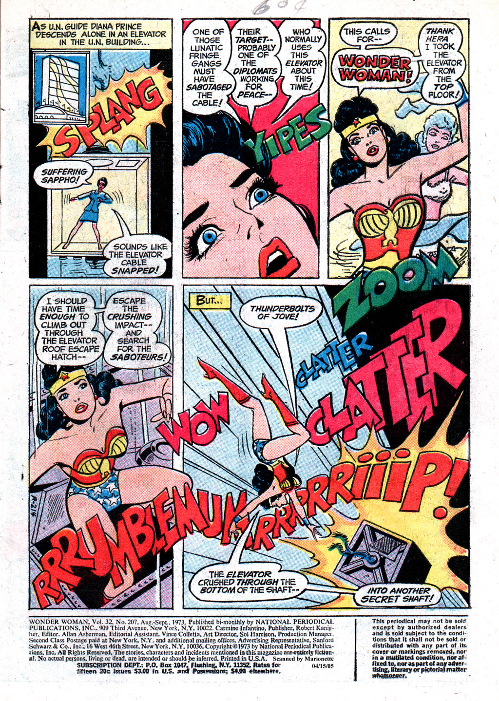 Read online Wonder Woman (1942) comic -  Issue #207 - 3