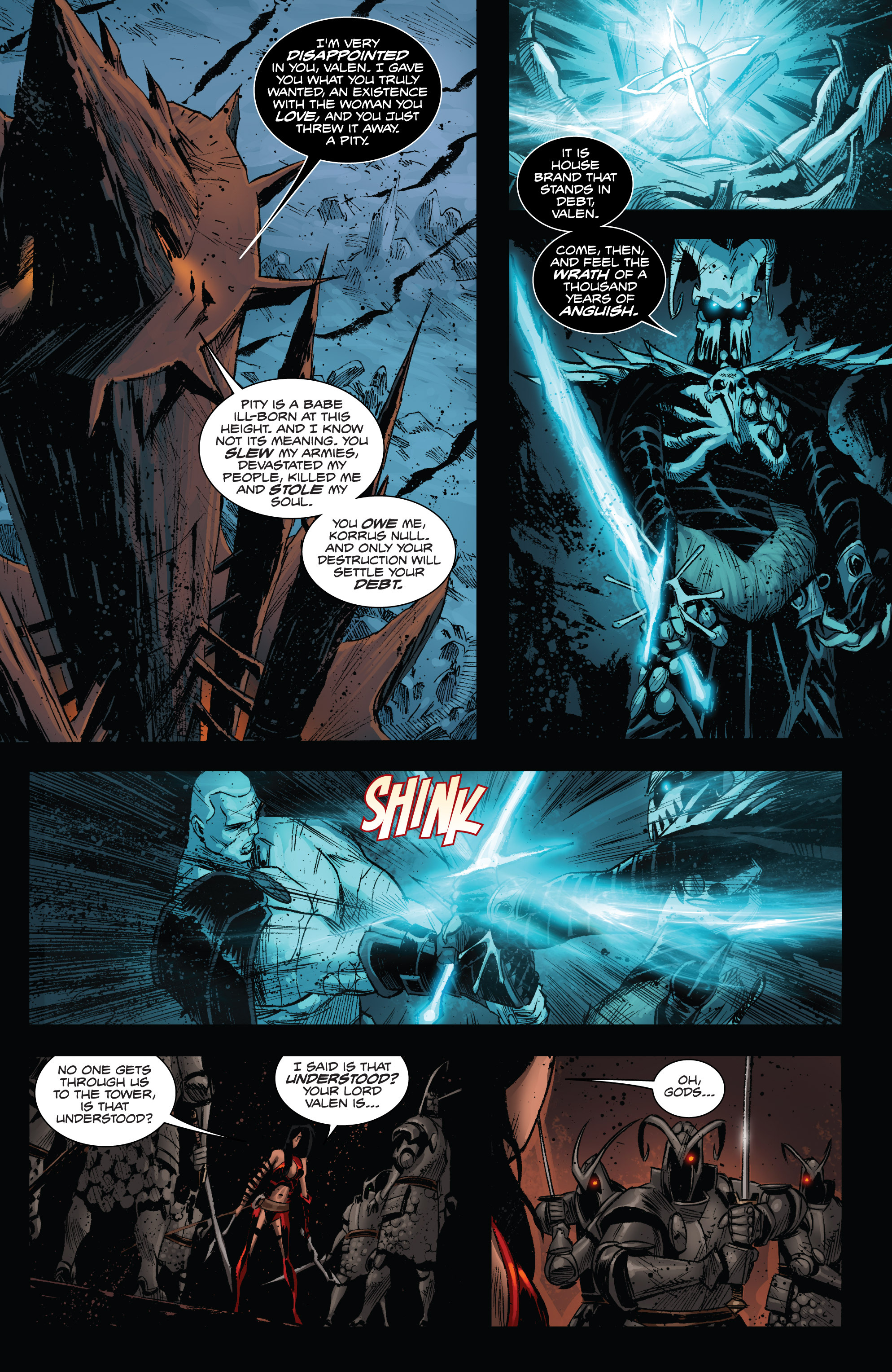 Read online Valen the Outcast comic -  Issue #8 - 20